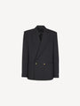 Wool 2-buttons blazer