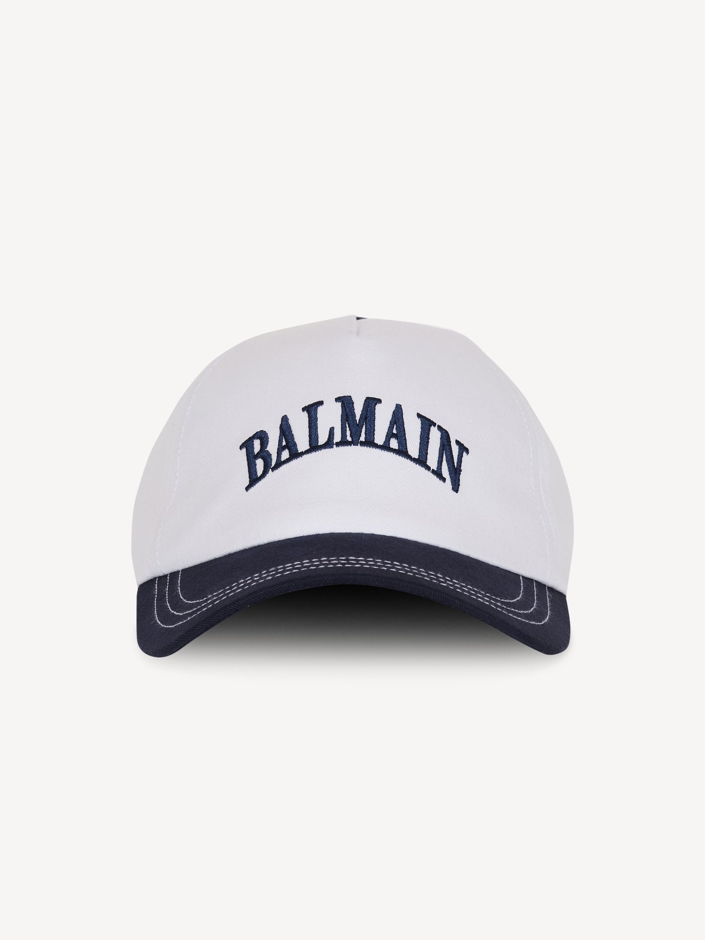 Two-tone cotton cap
