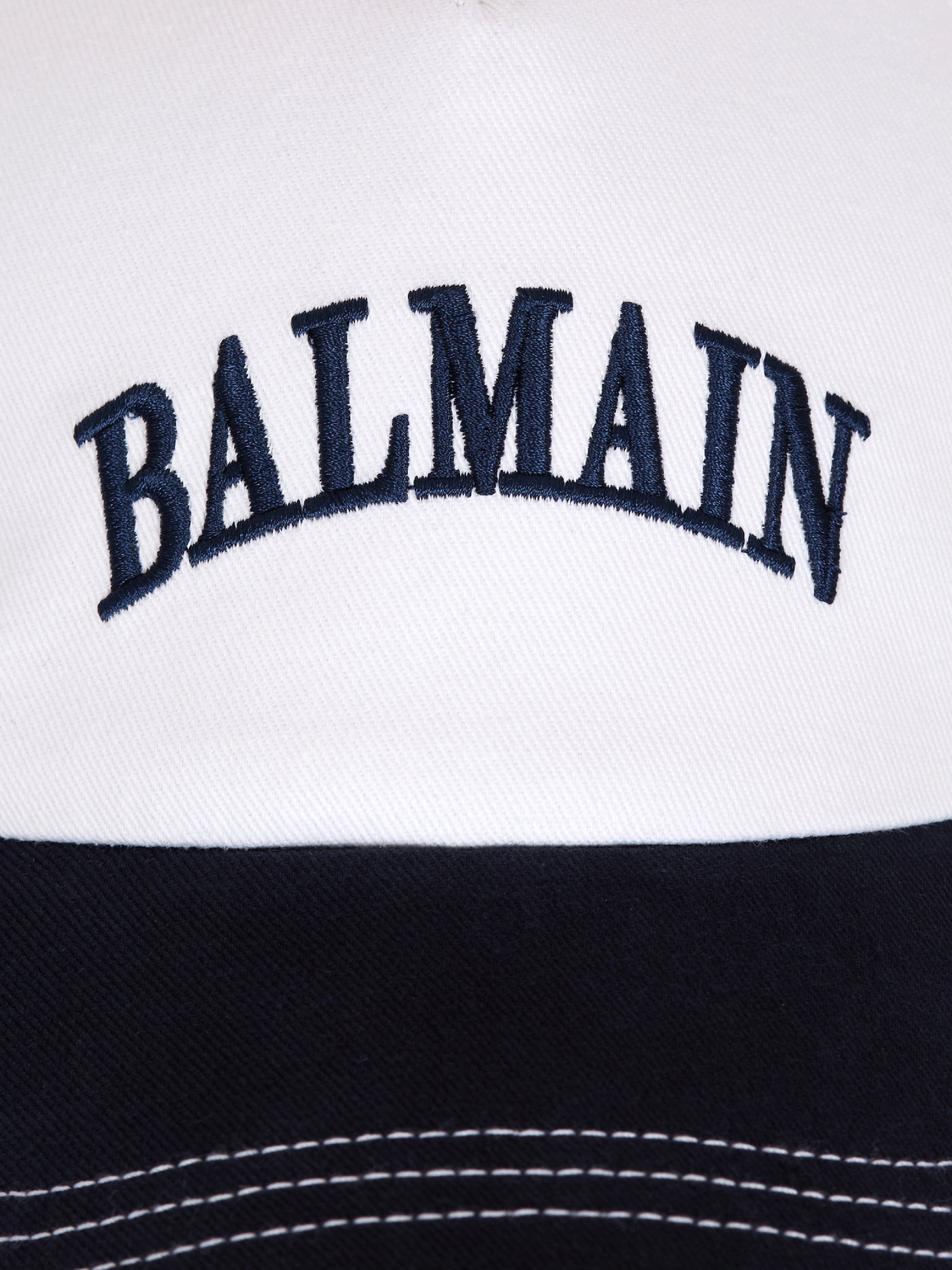 Two-tone cotton cap