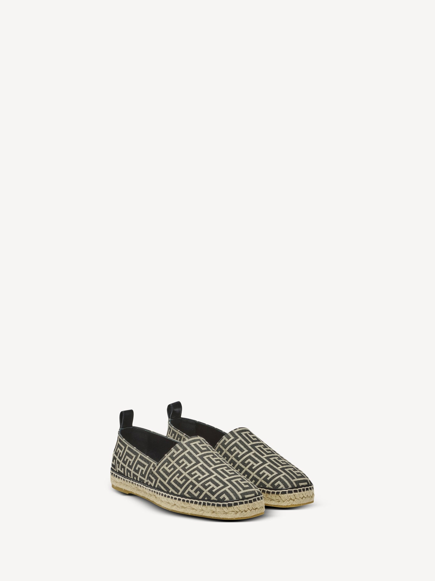 Monogram jacquard espadrilles