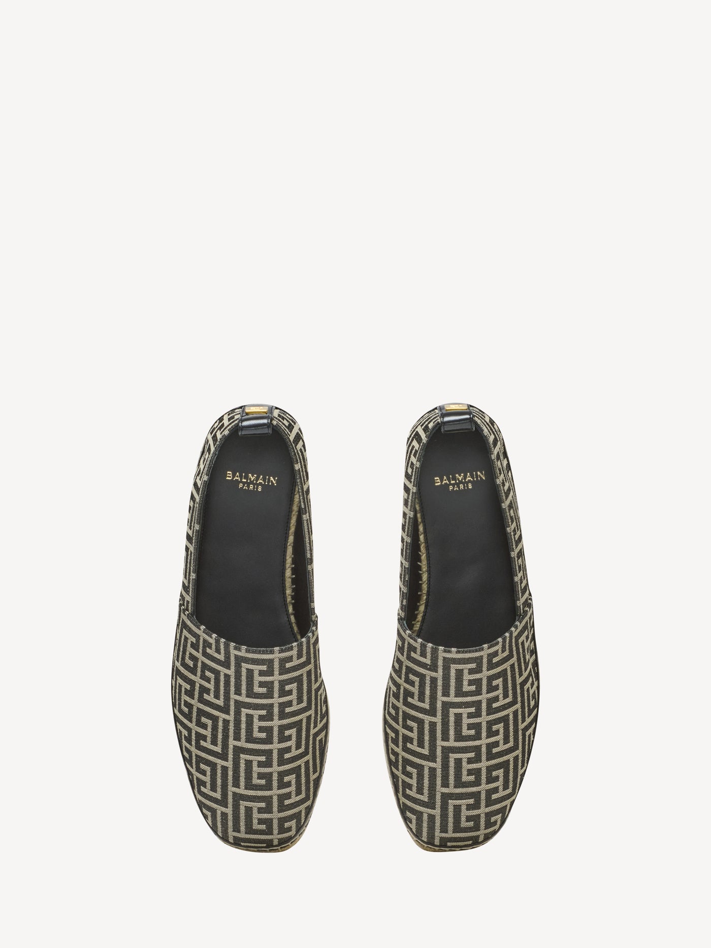 Monogram jacquard espadrilles