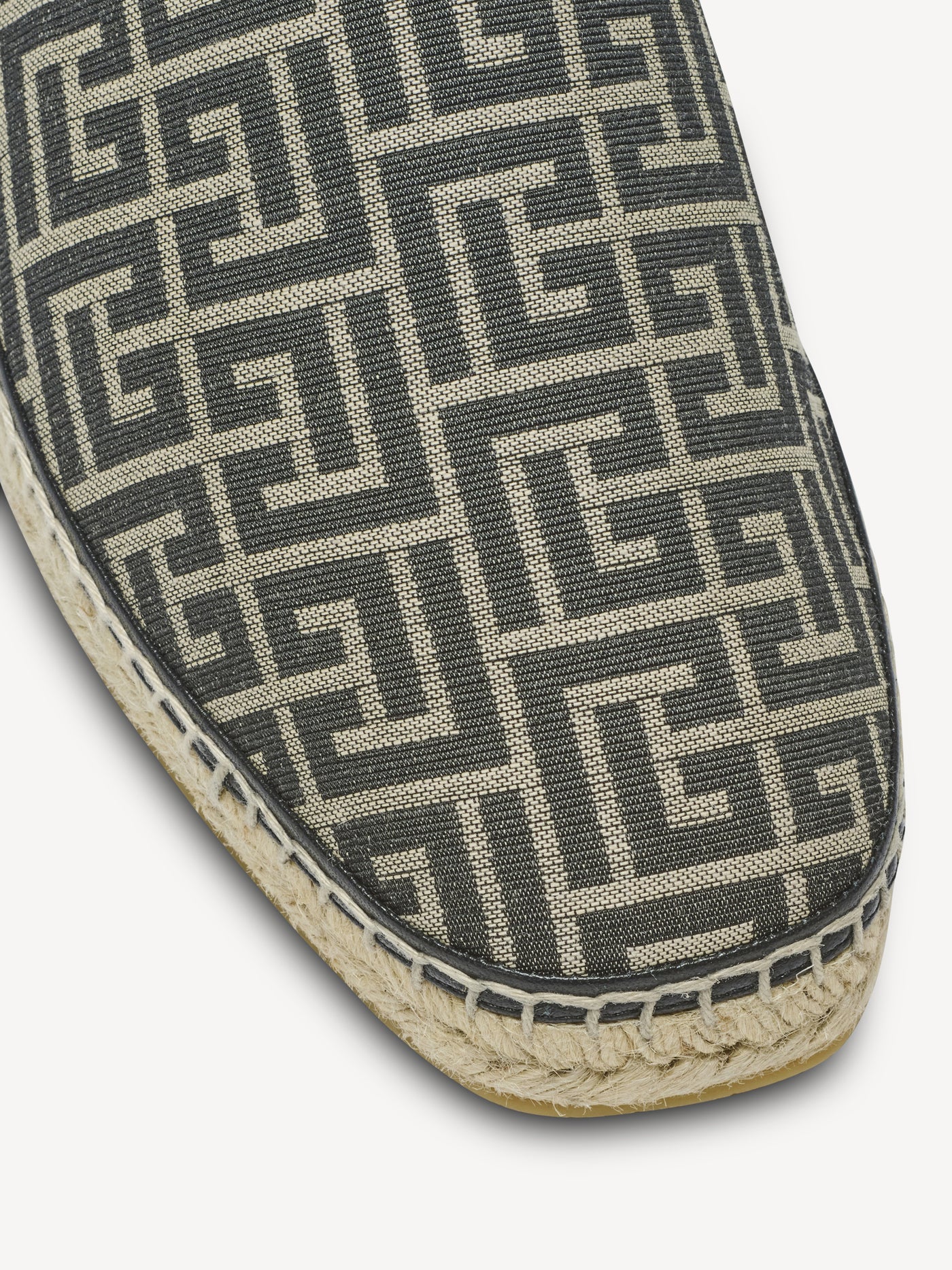 Monogram jacquard espadrilles