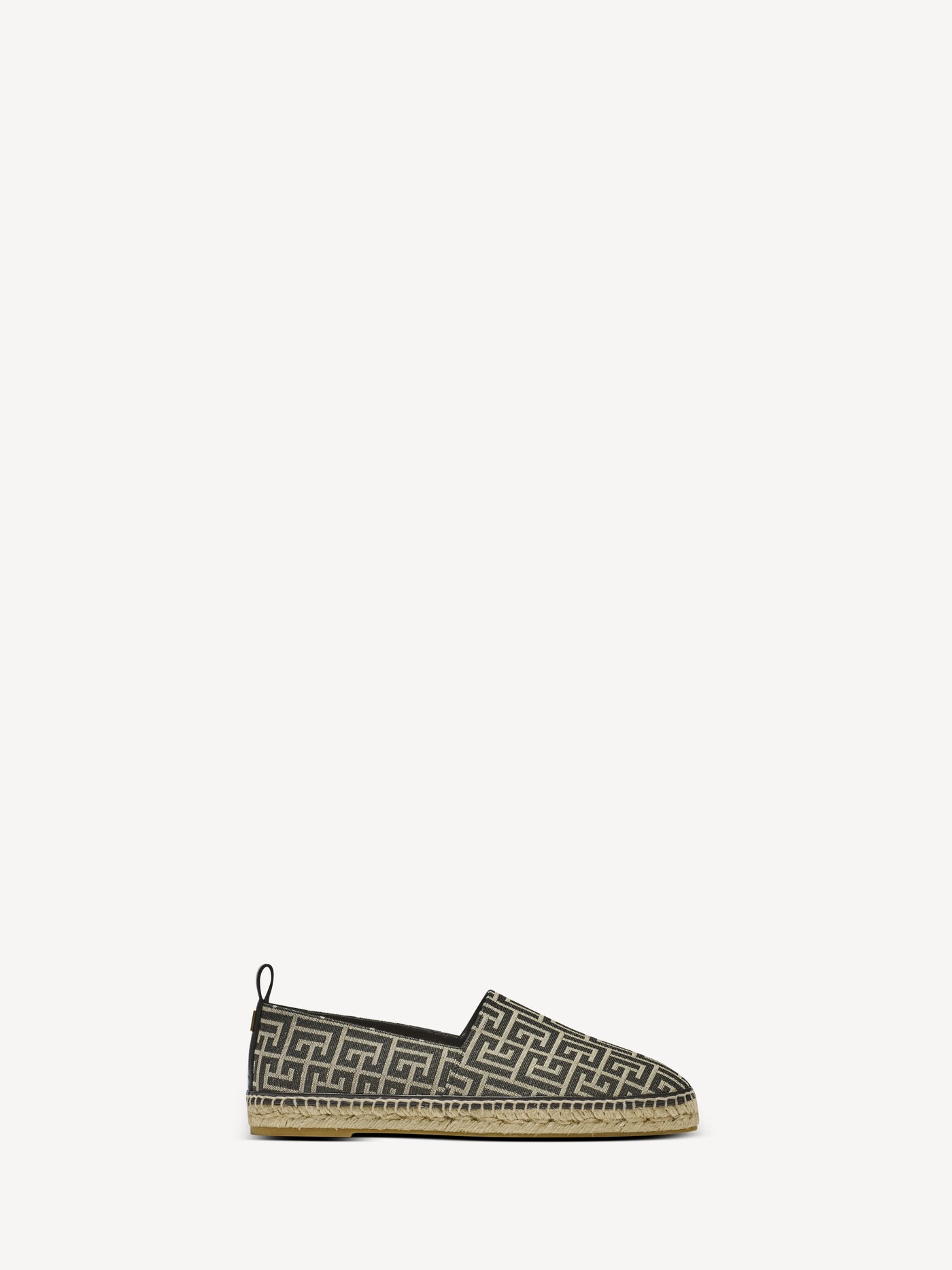 Monogram jacquard espadrilles