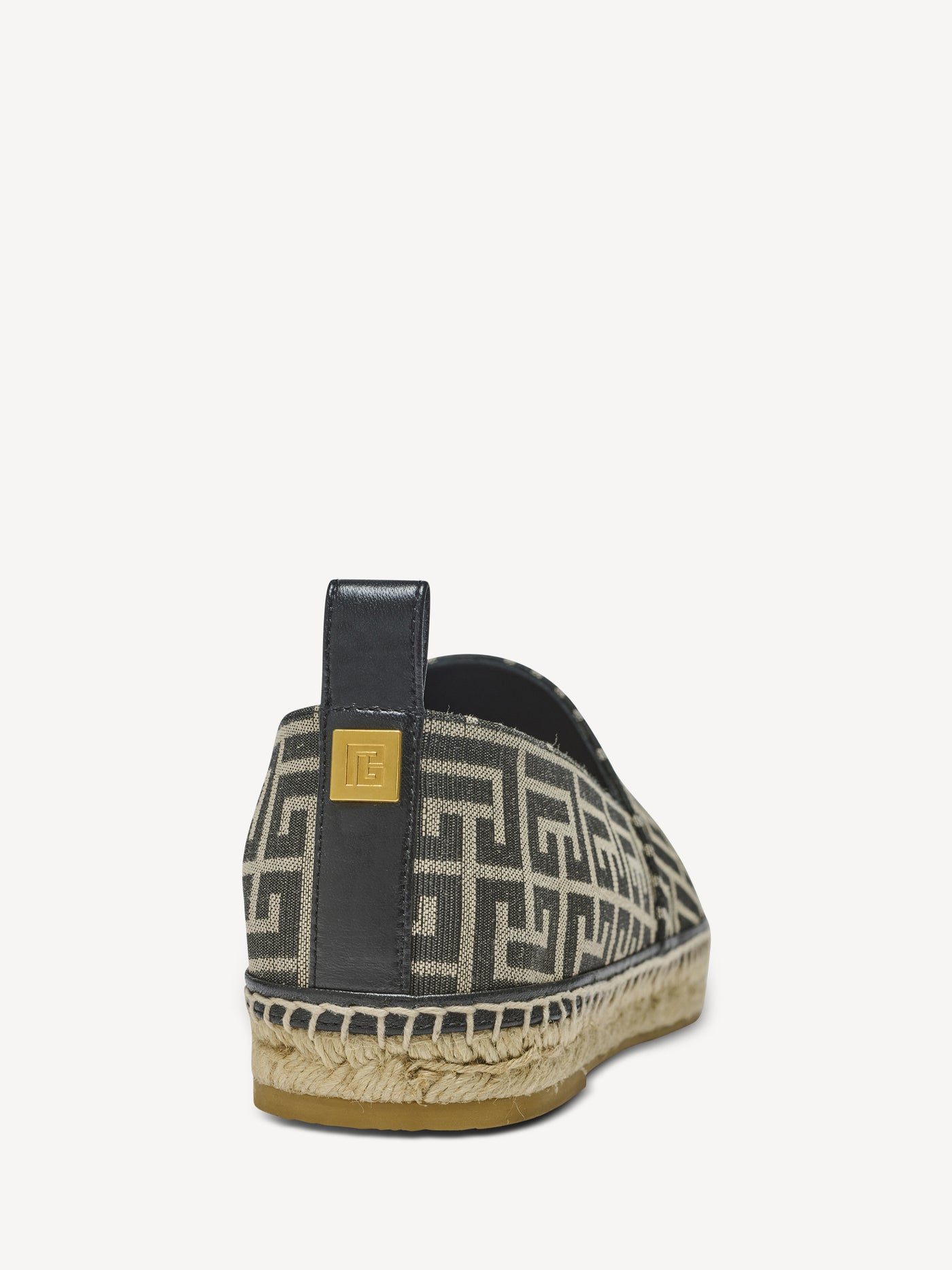 Monogram jacquard espadrilles