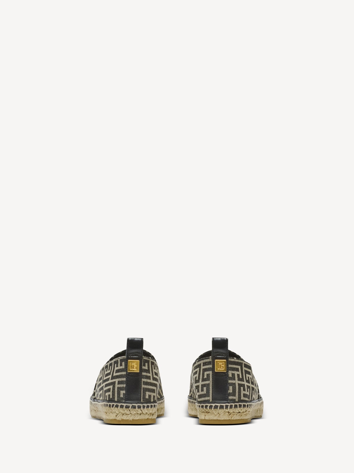 Monogram jacquard espadrilles