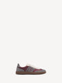 Balmain Swan suede and nylon trainers