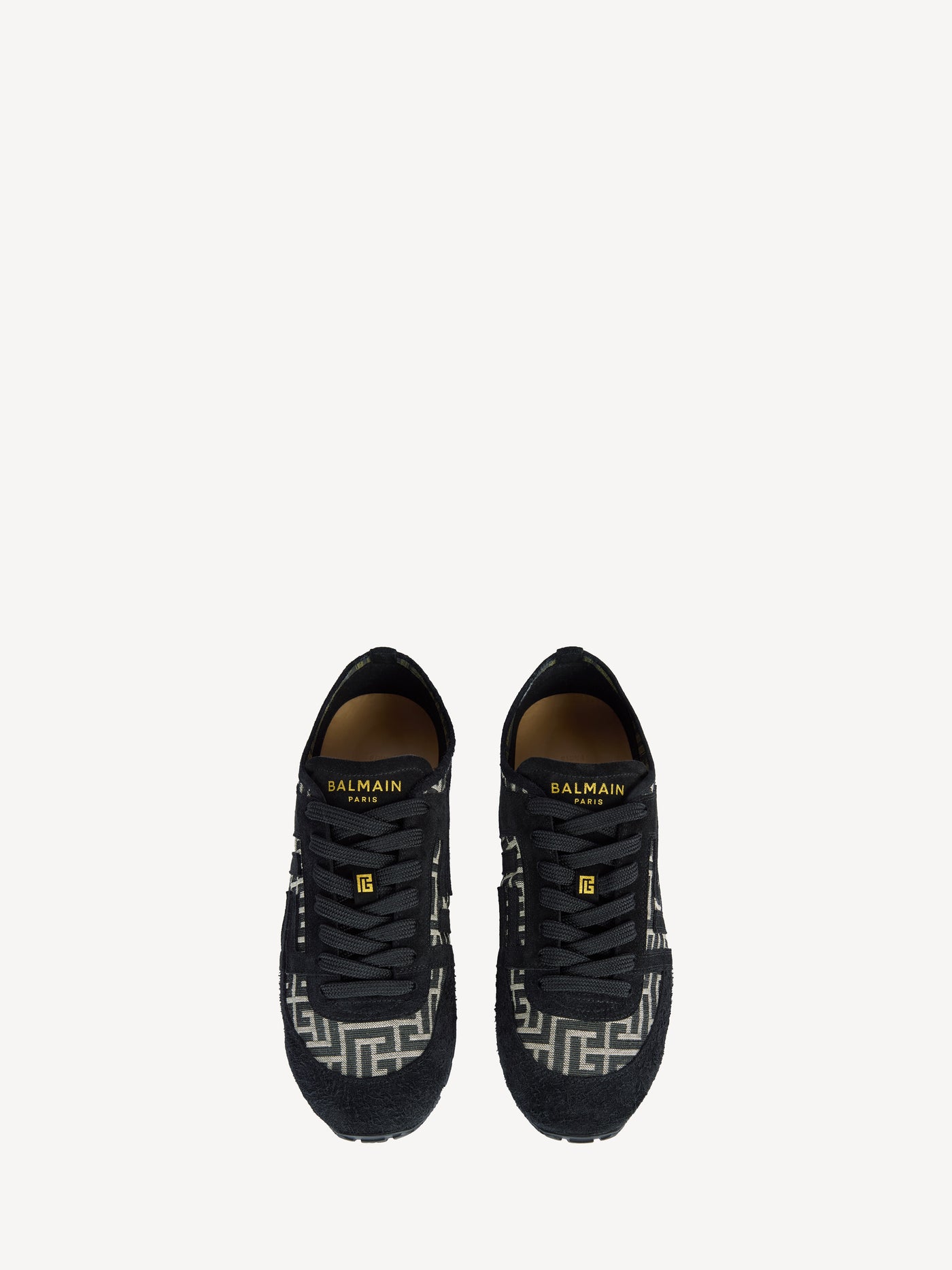 Baskets Racer 45 en jacquard monogramme