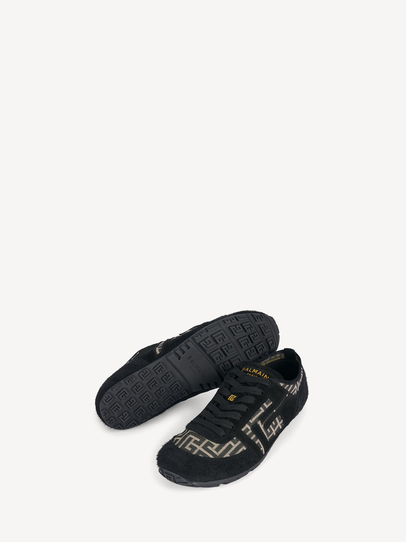 Baskets Racer 45 en jacquard monogramme