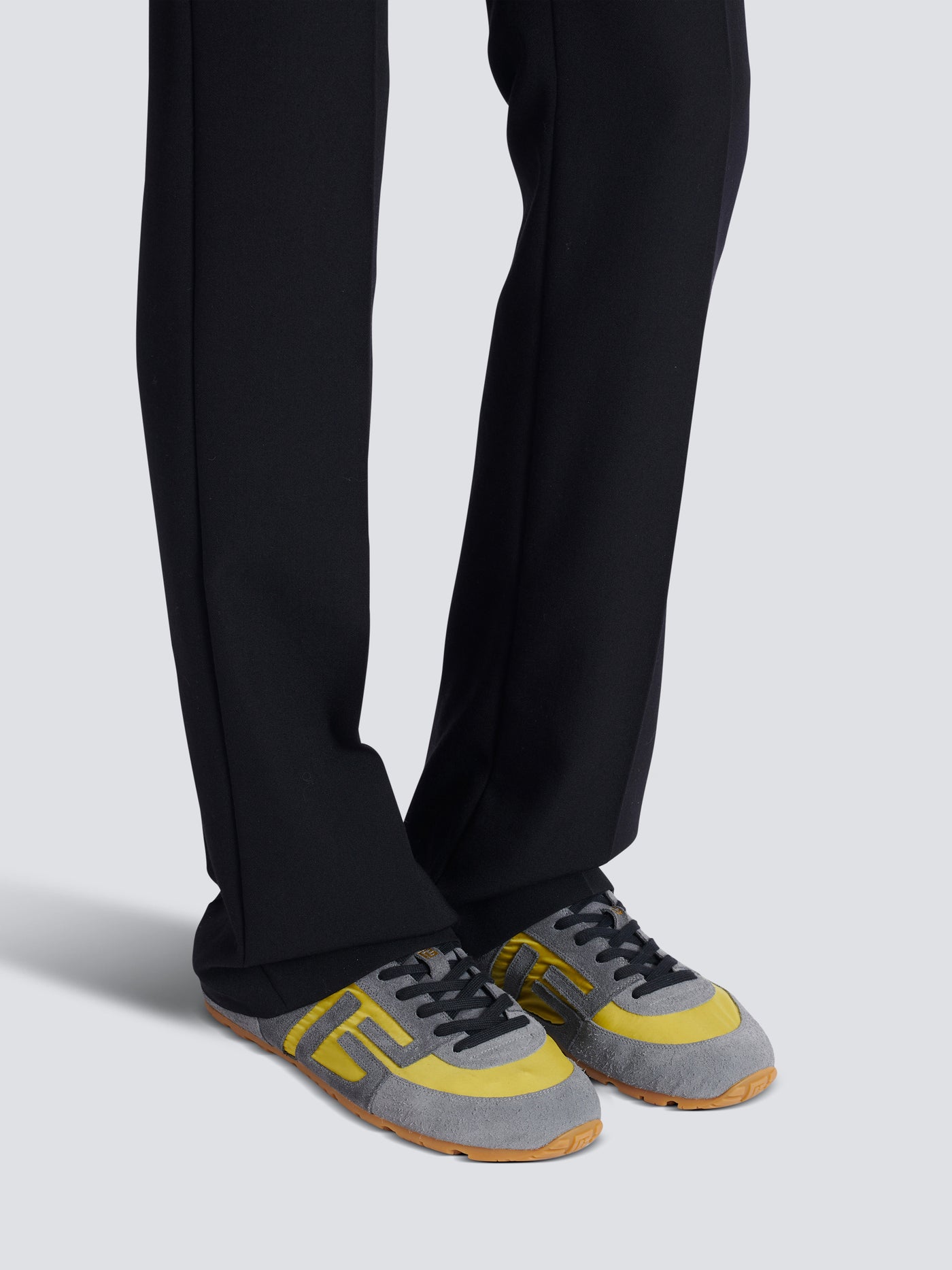 Racer 45 trainers in suede and nylon