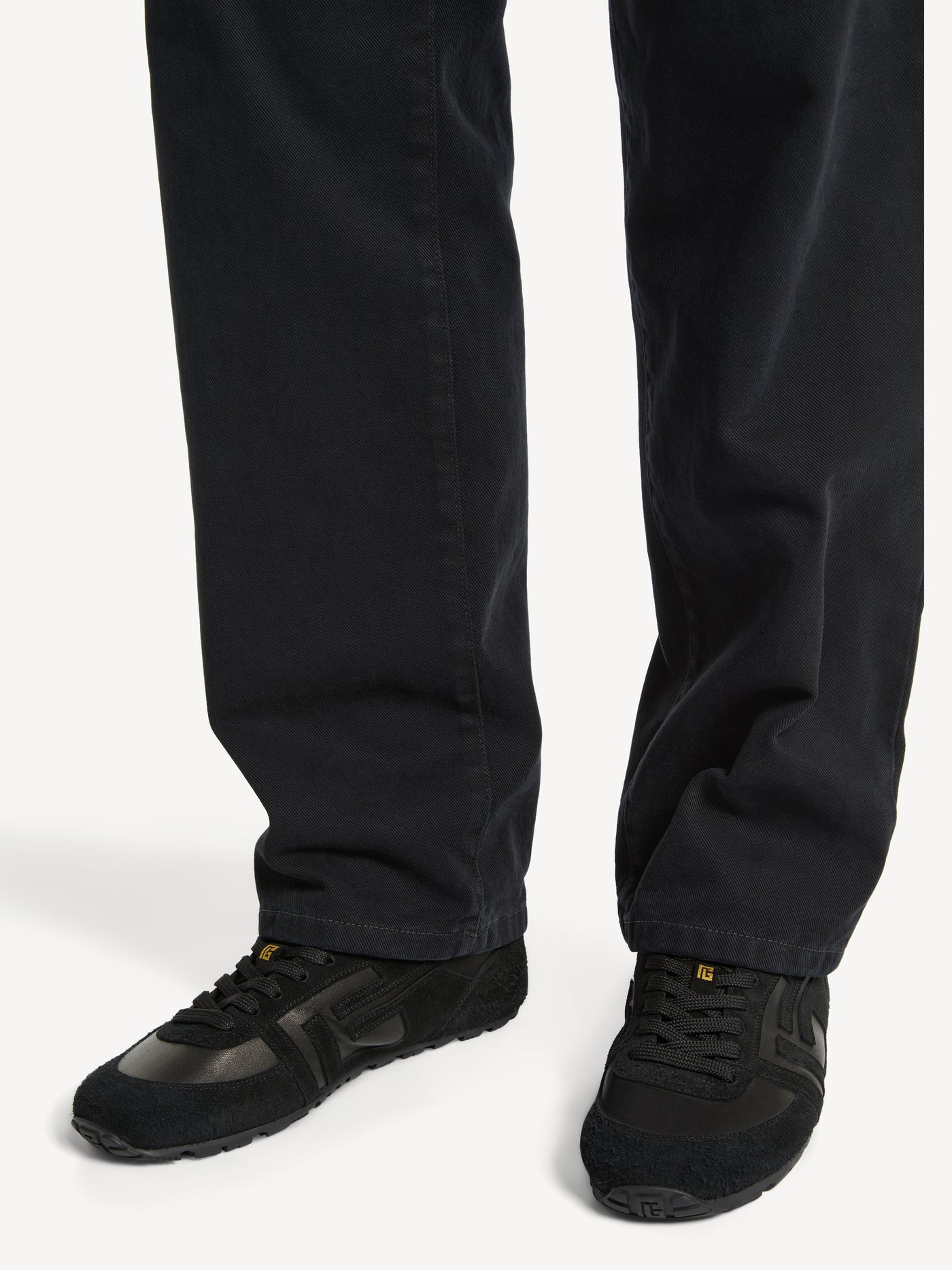 Racer 45 trainers in lambskin and suede