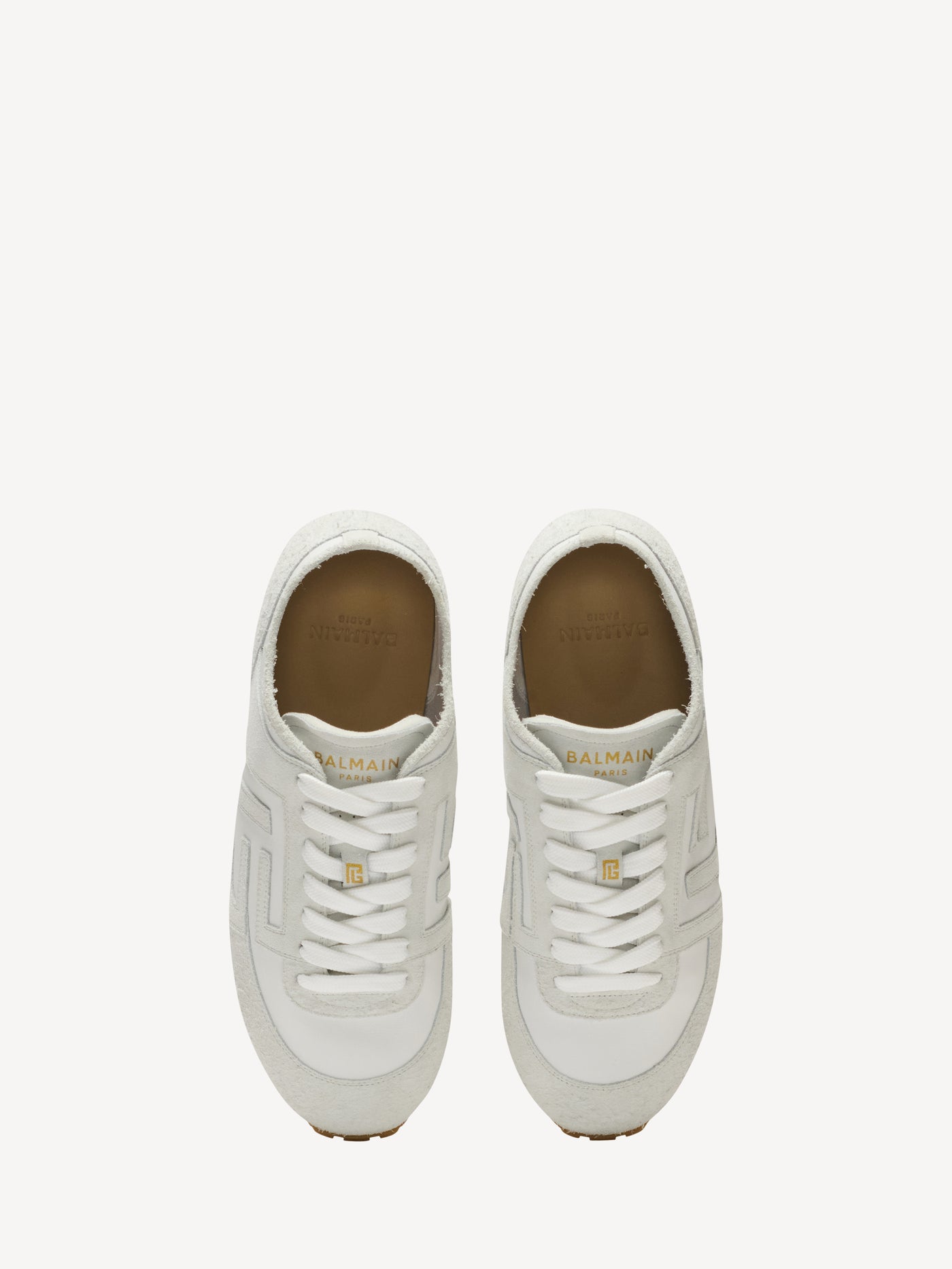 Racer 45 trainers in lambskin and suede