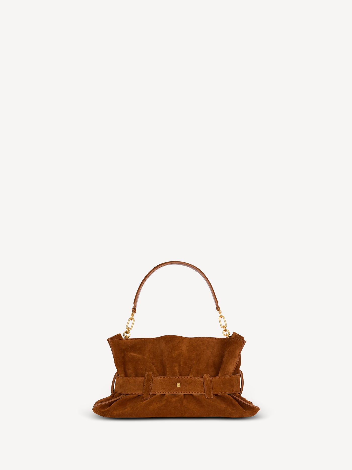 Anthem Medium suede leather bag