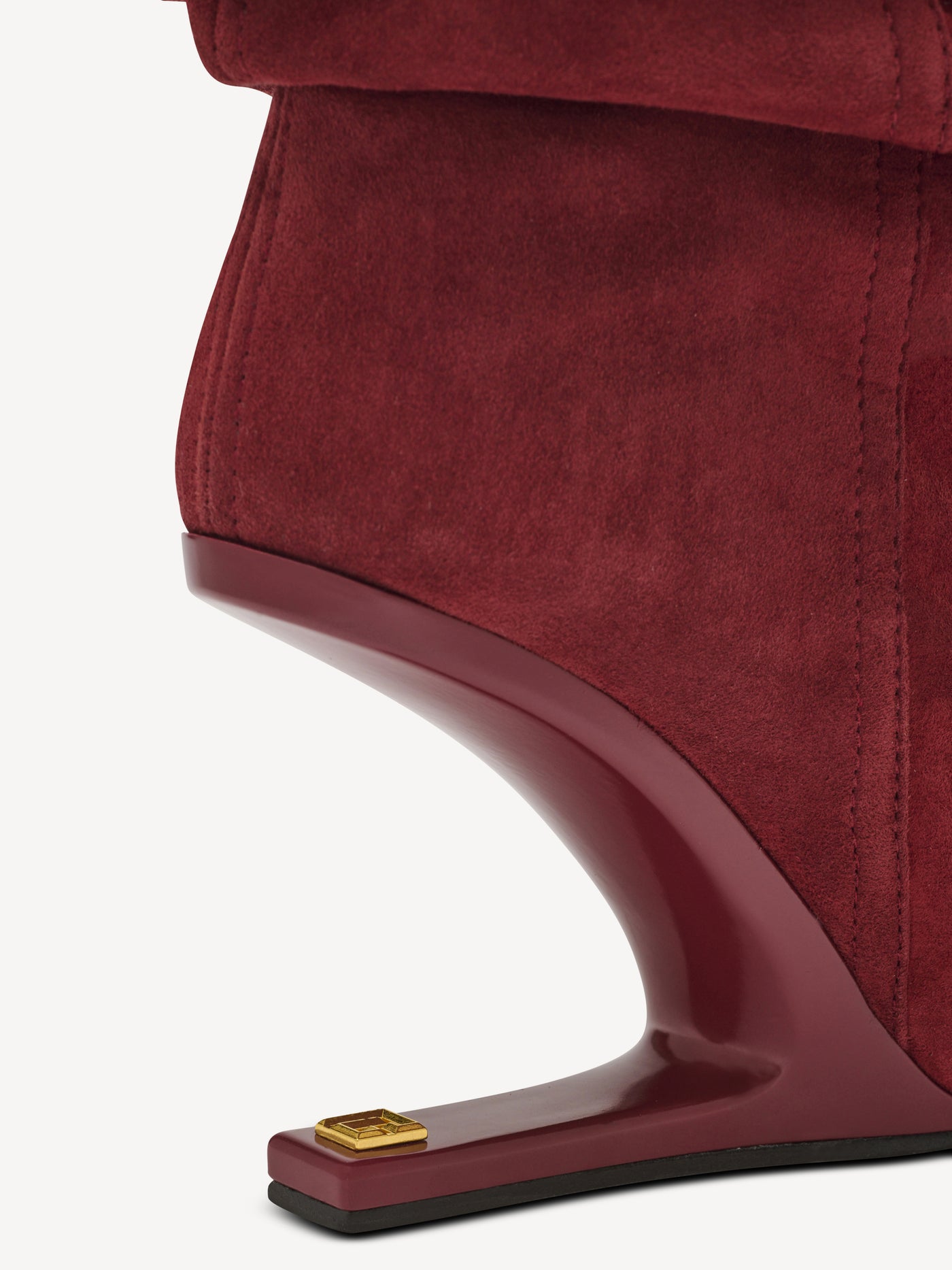 No Wedge suede ankle boots