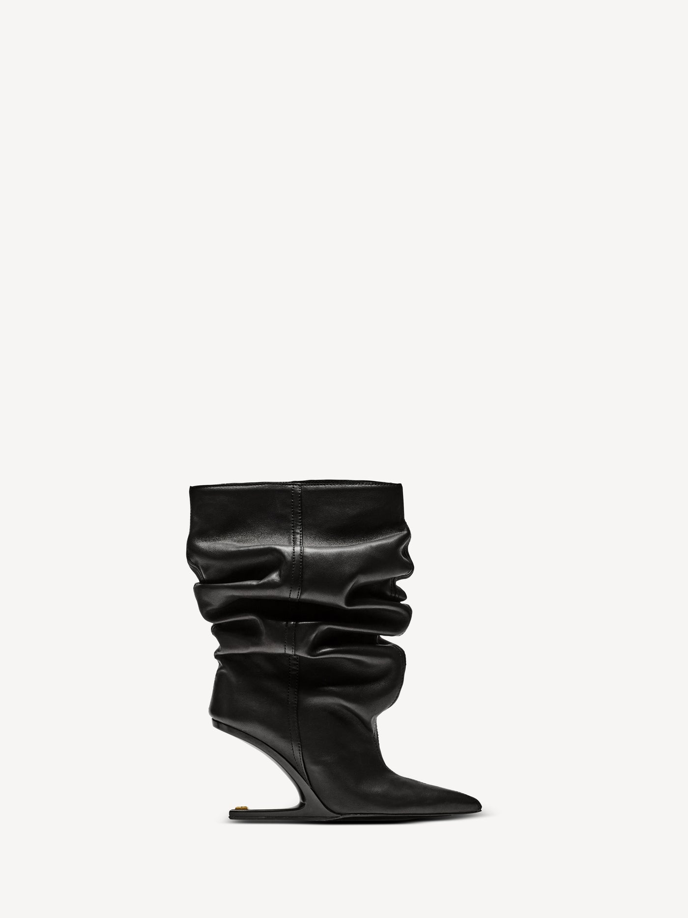 Bottines No Wedge en cuir lisse