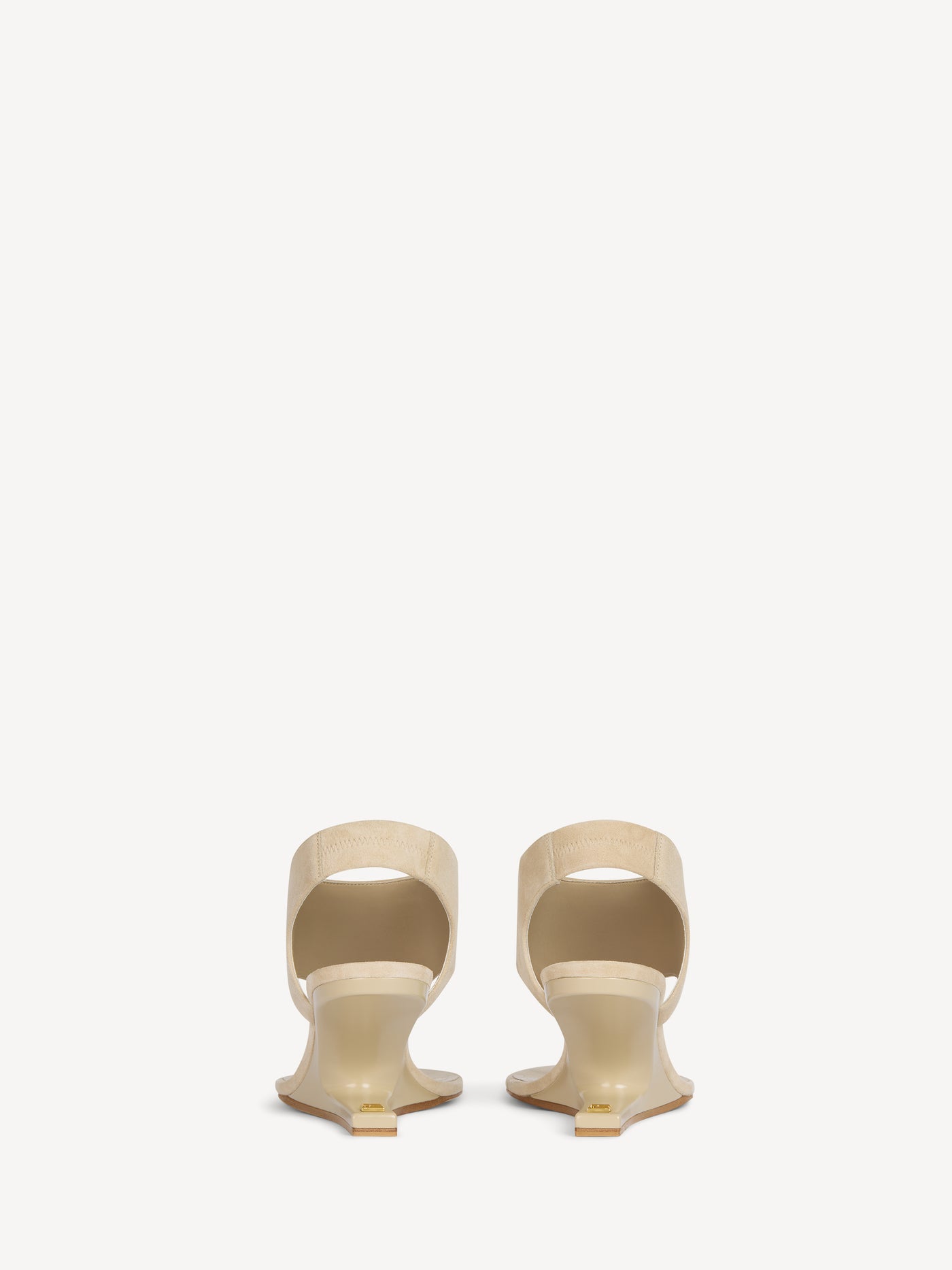 No Wedge suede sandals