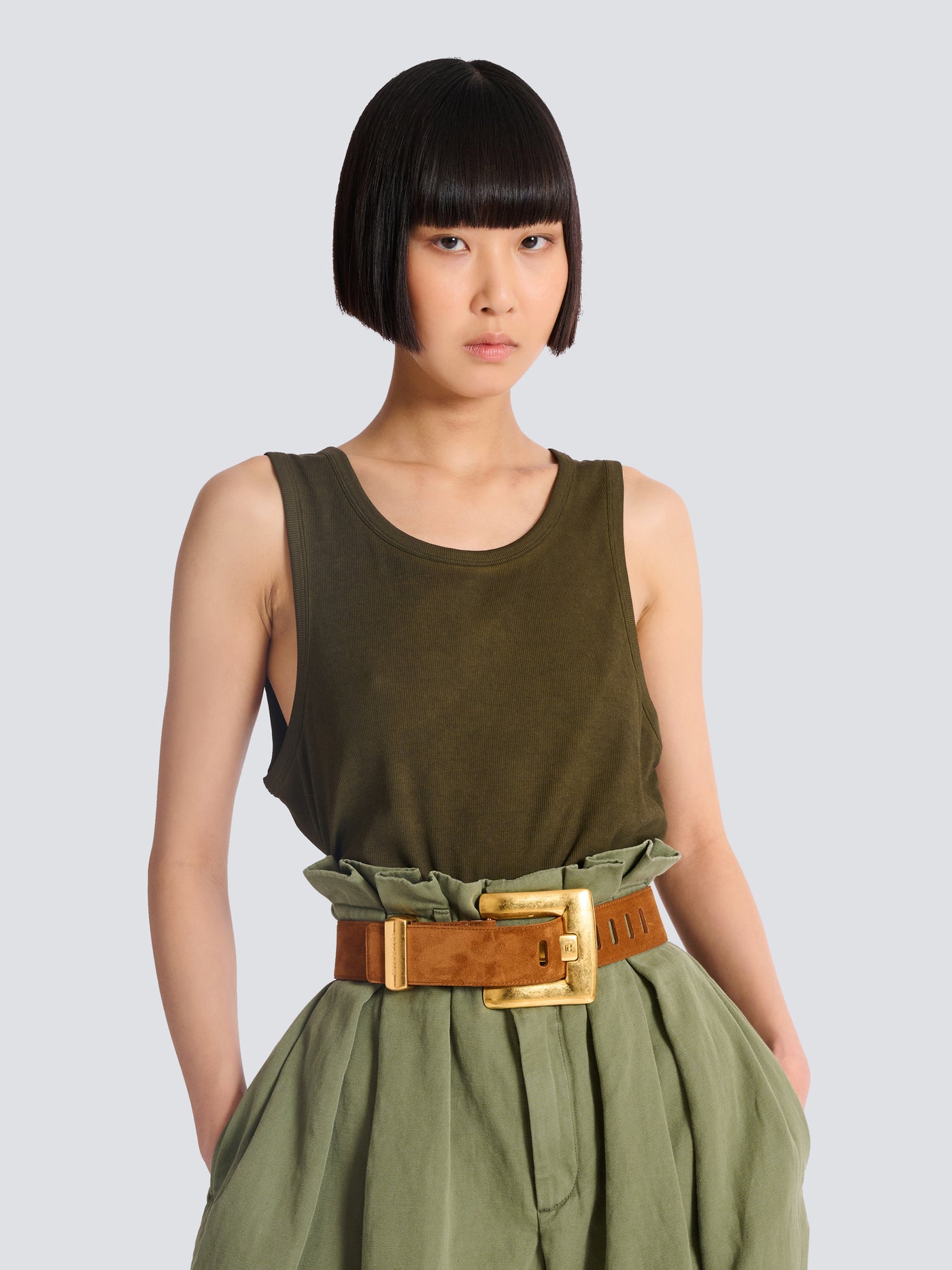 Ceinture Anthem en cuir suédé