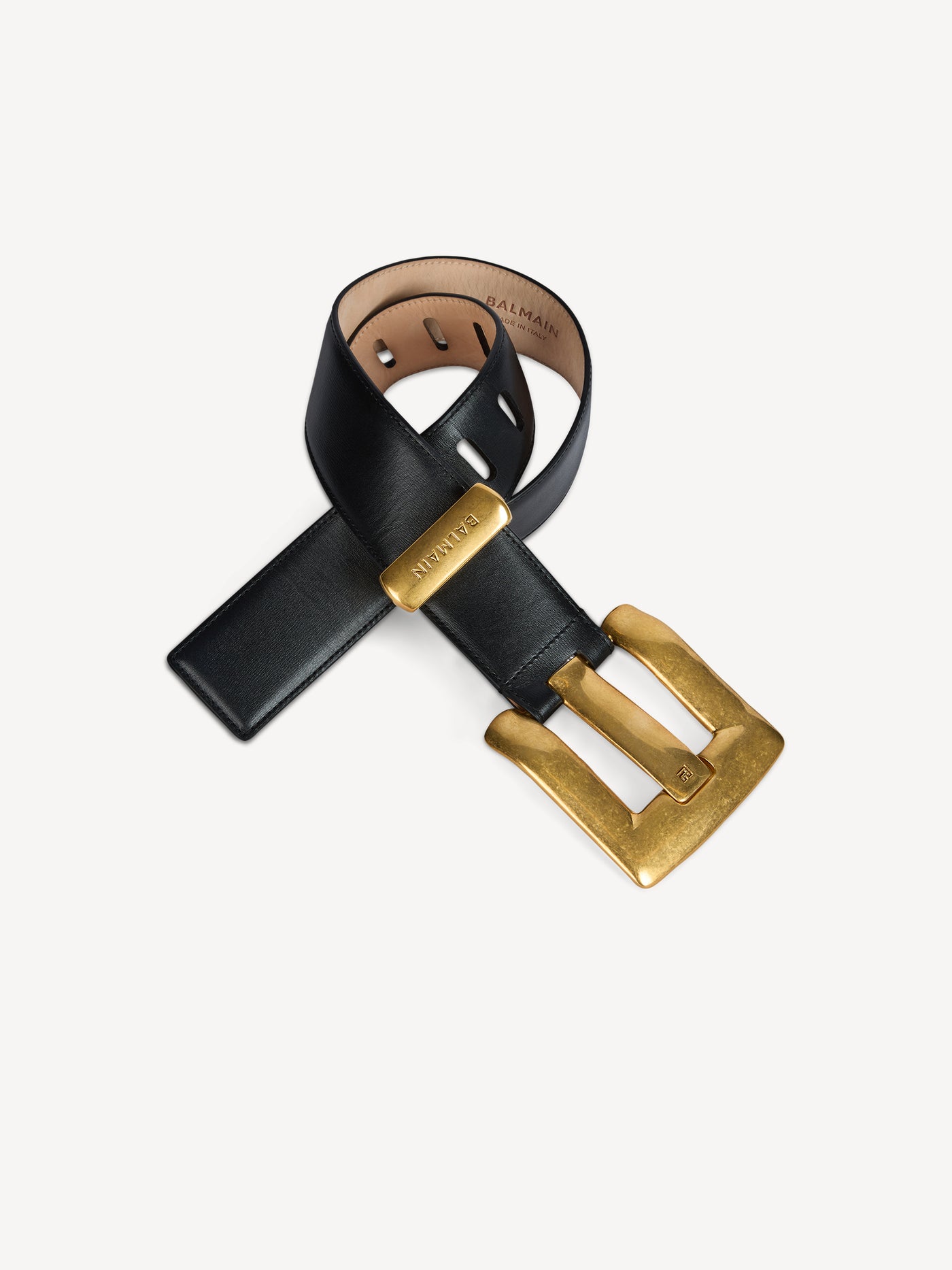 Ceinture Anthem en cuir lisse