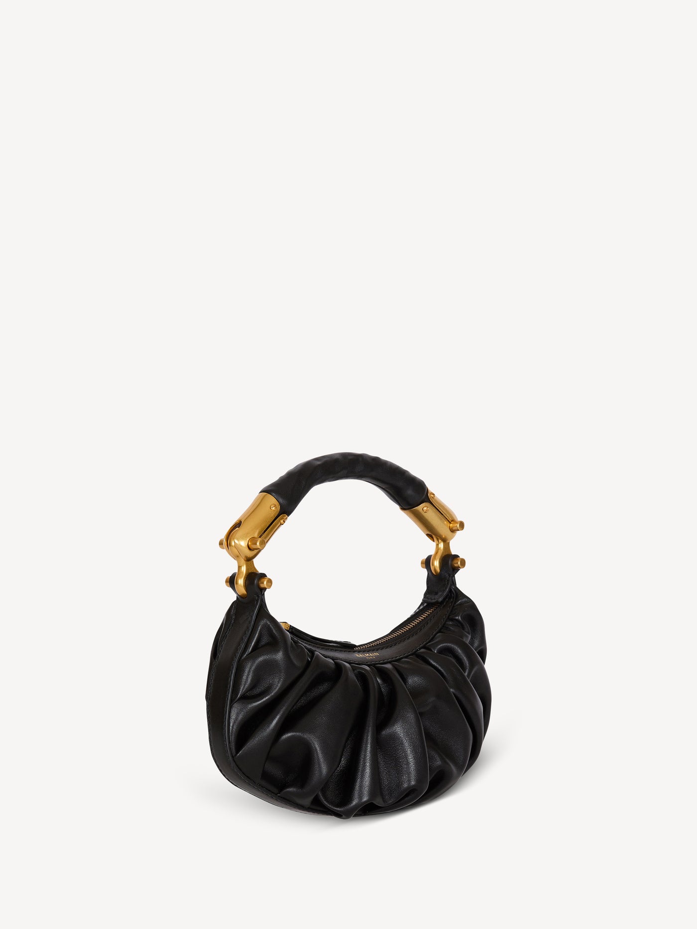 Sac Ébène Mini en cuir de veau