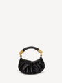 Sac Ébène Mini en cuir de veau