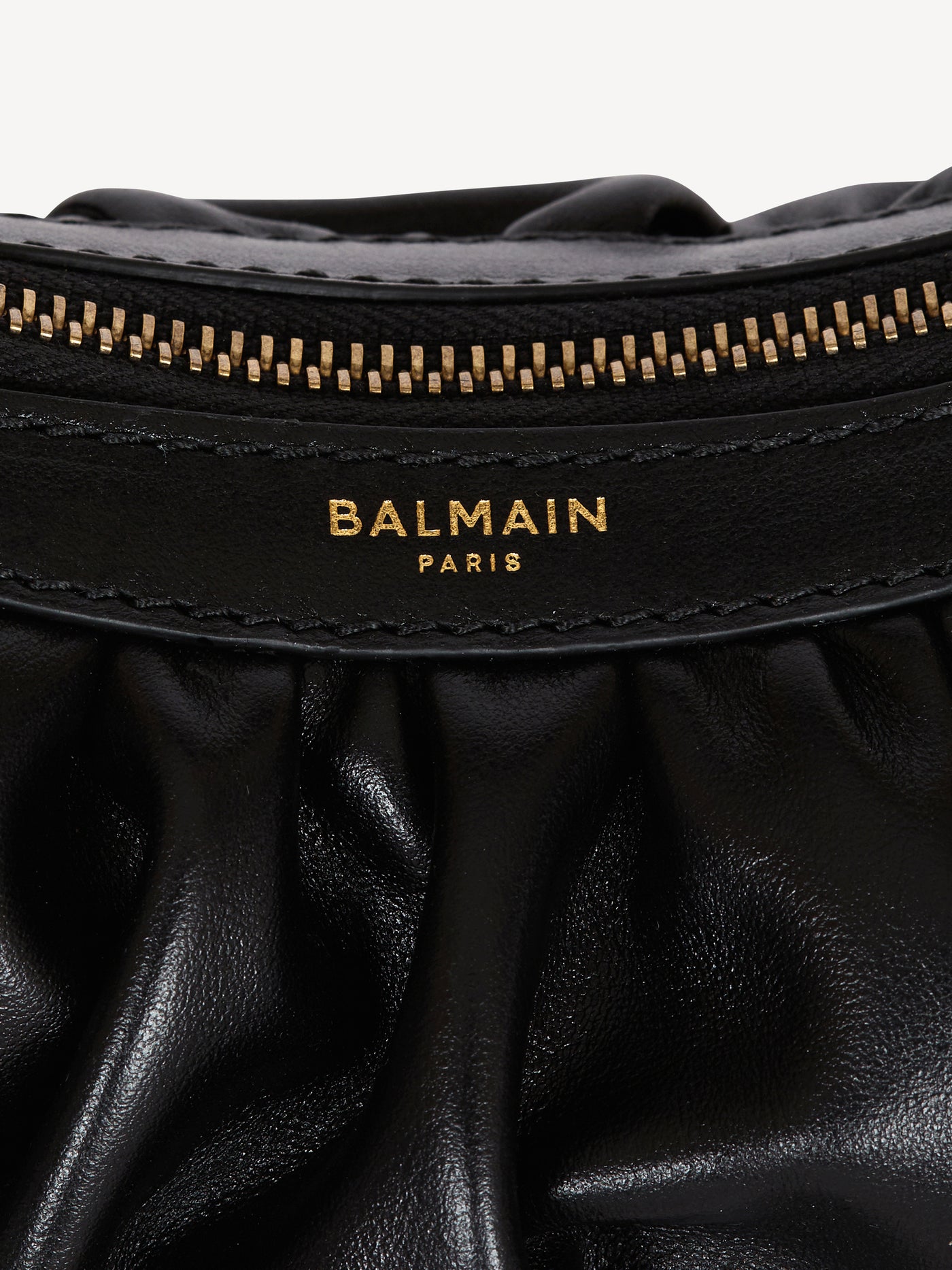 Sac Ébène Mini en cuir de veau