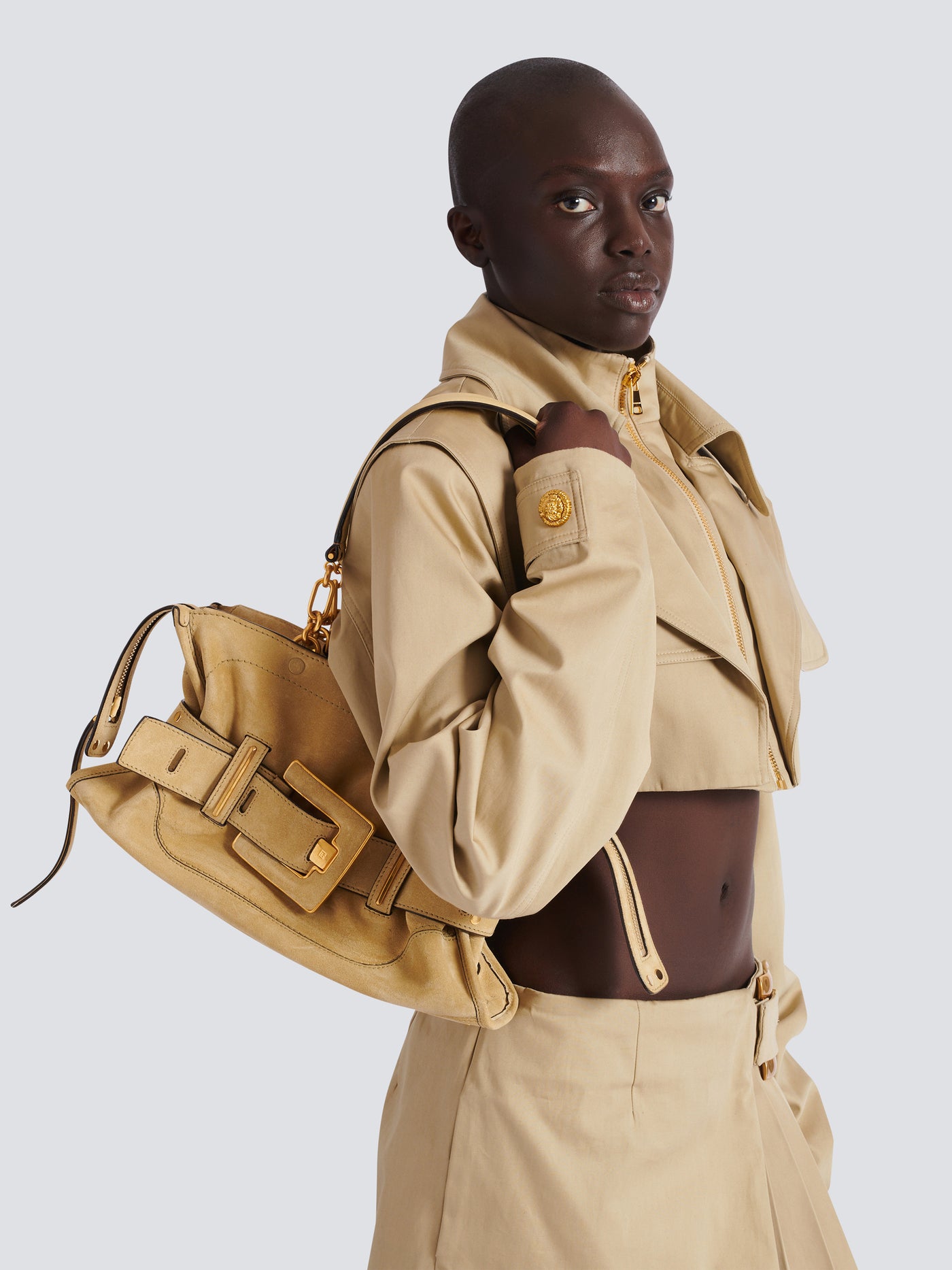 Suede Anthem bag