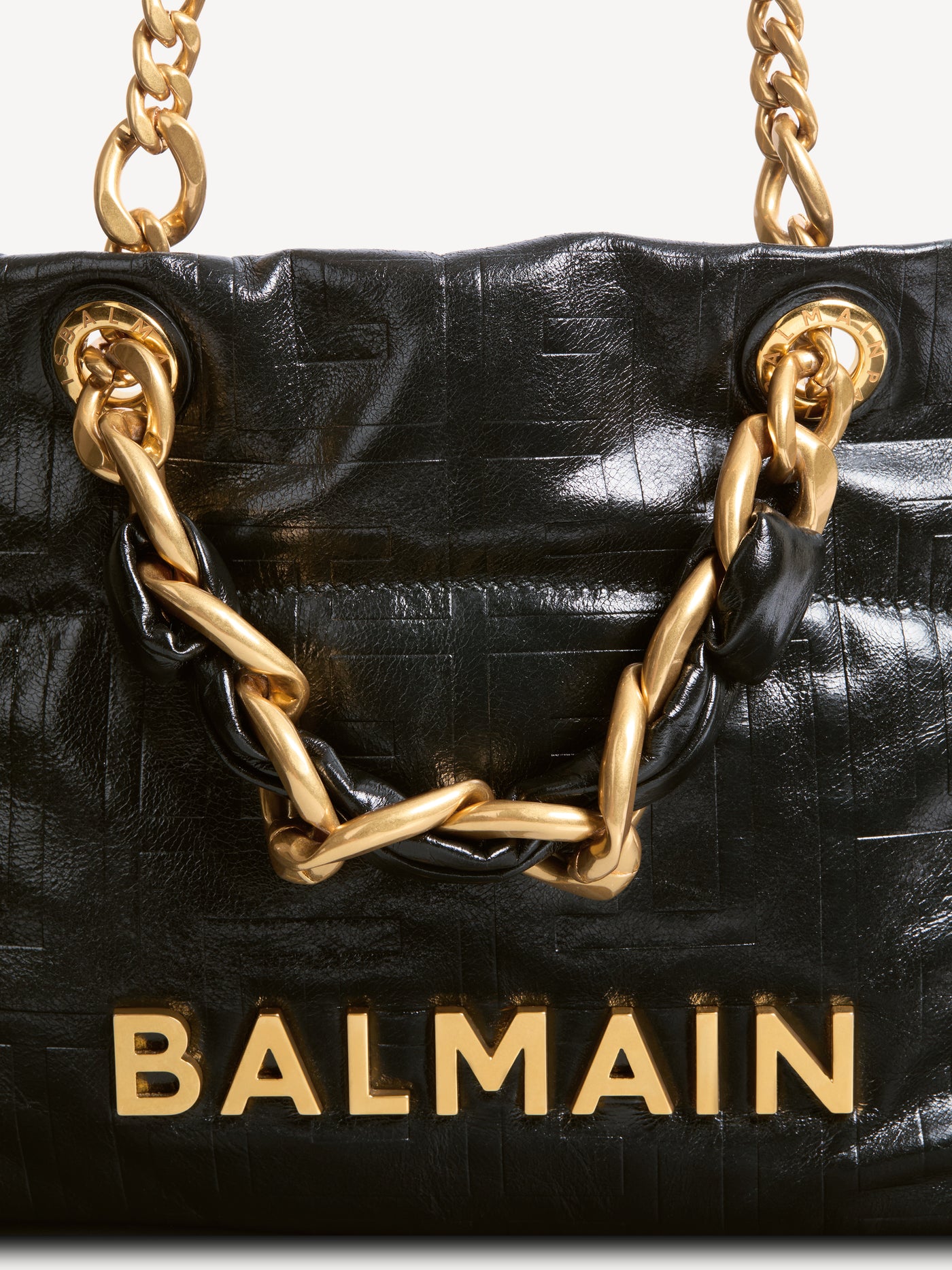 Sac Cabas 1945 Soft Small en cuir de veau craquelé