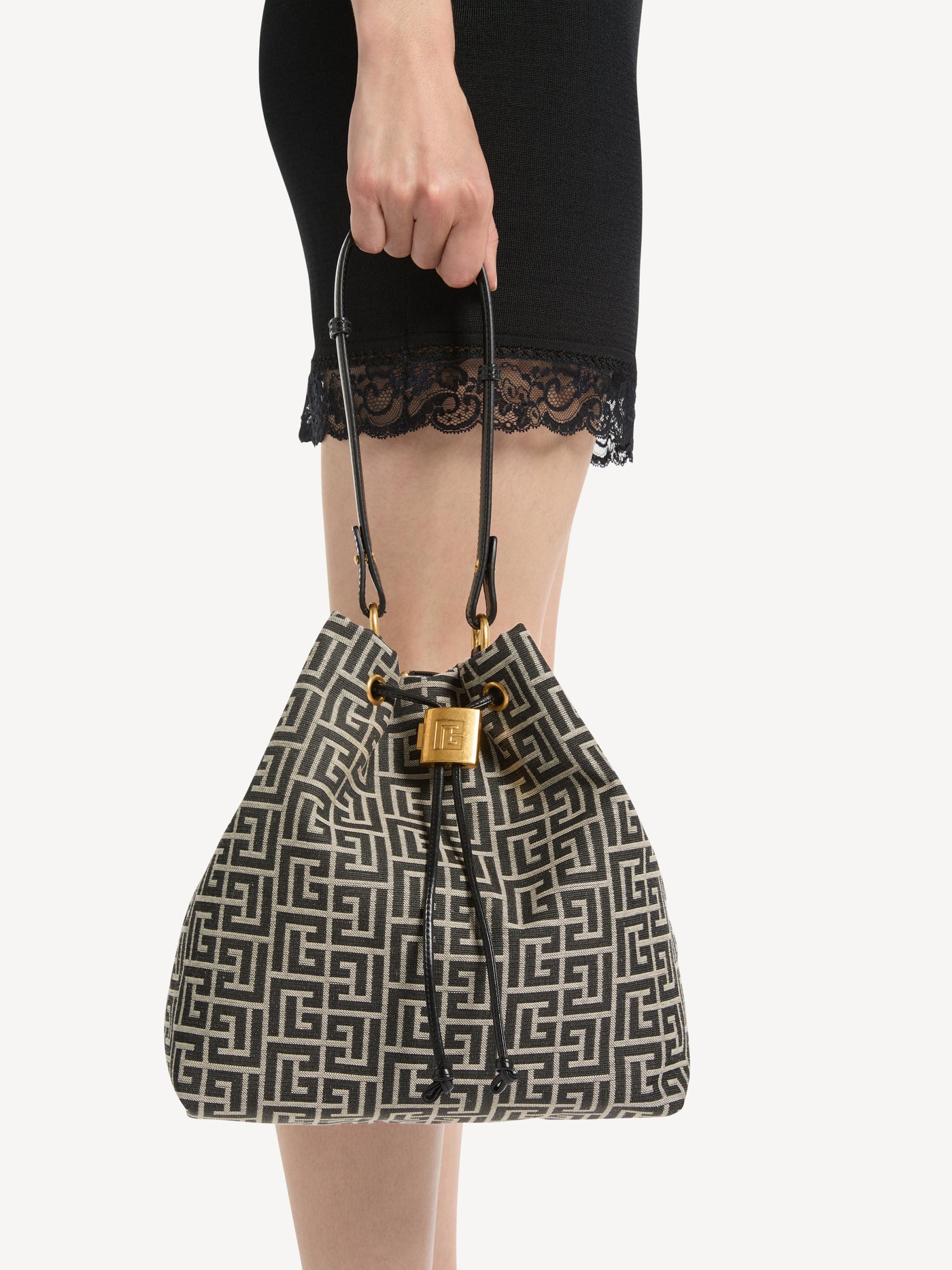 Pulse monogram jacquard backpack