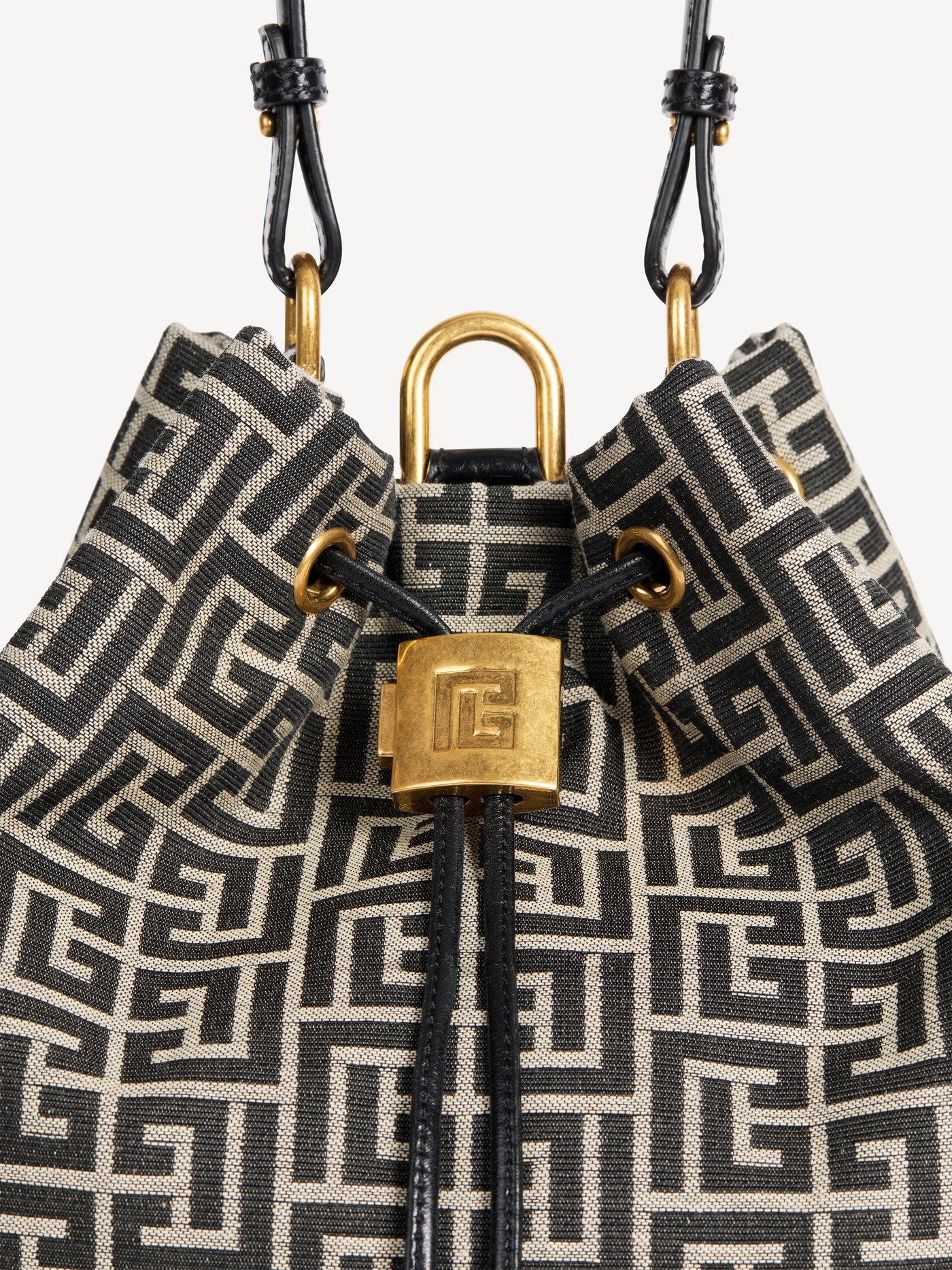 Pulse monogram jacquard backpack