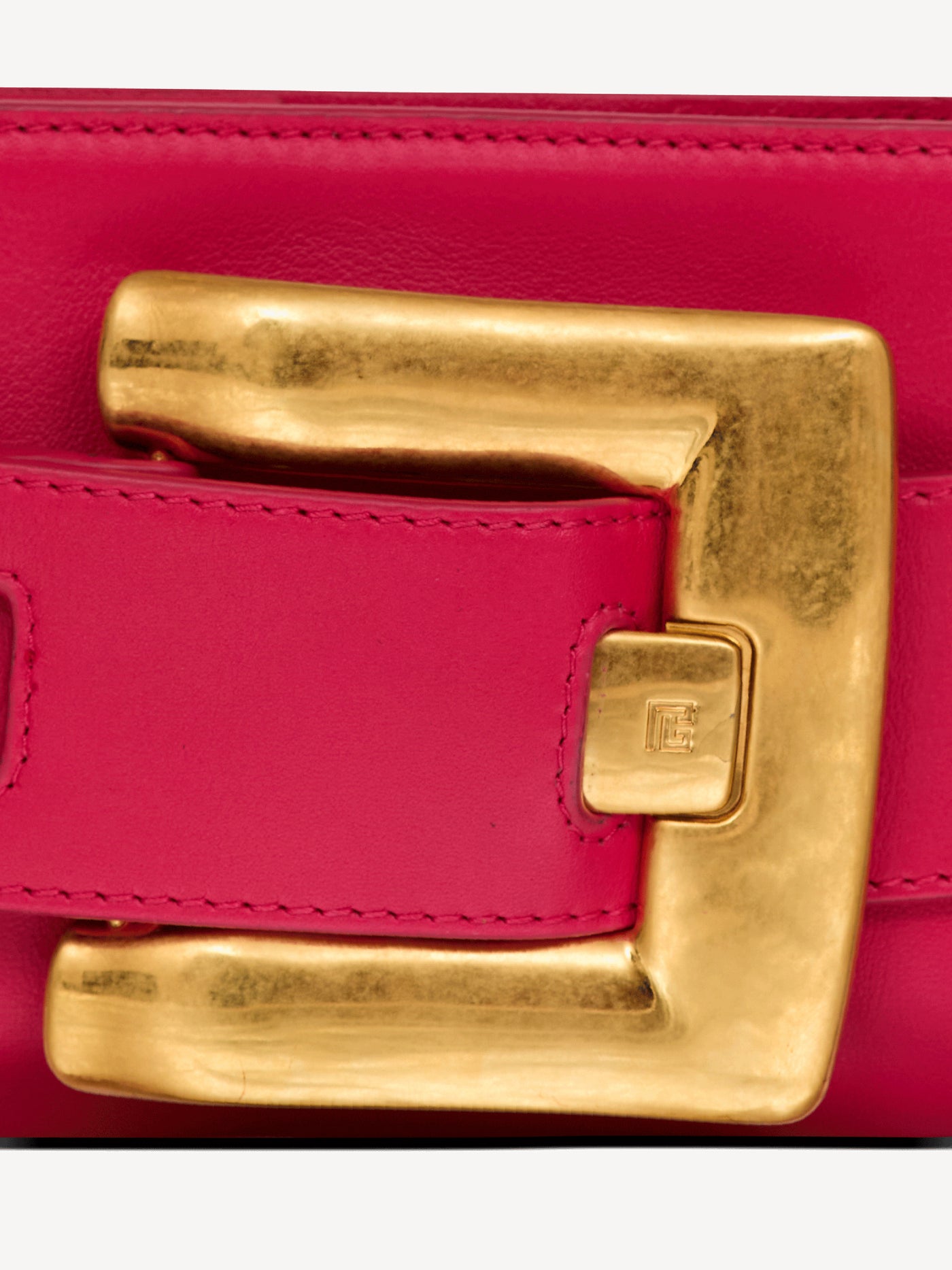 Anthem calfskin leather clutch