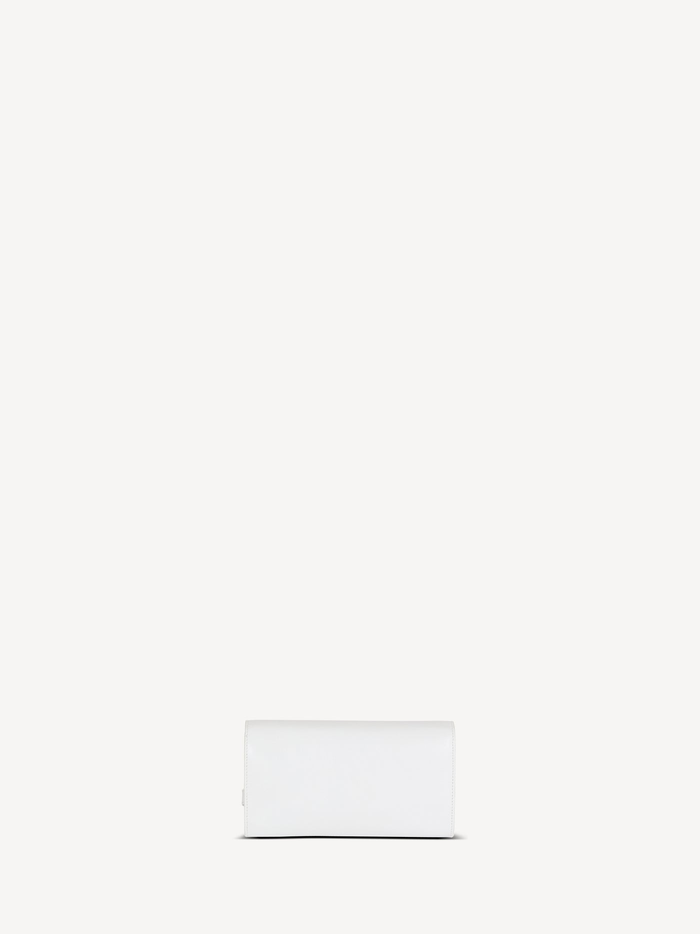 Shuffle calfskin wallet with chain