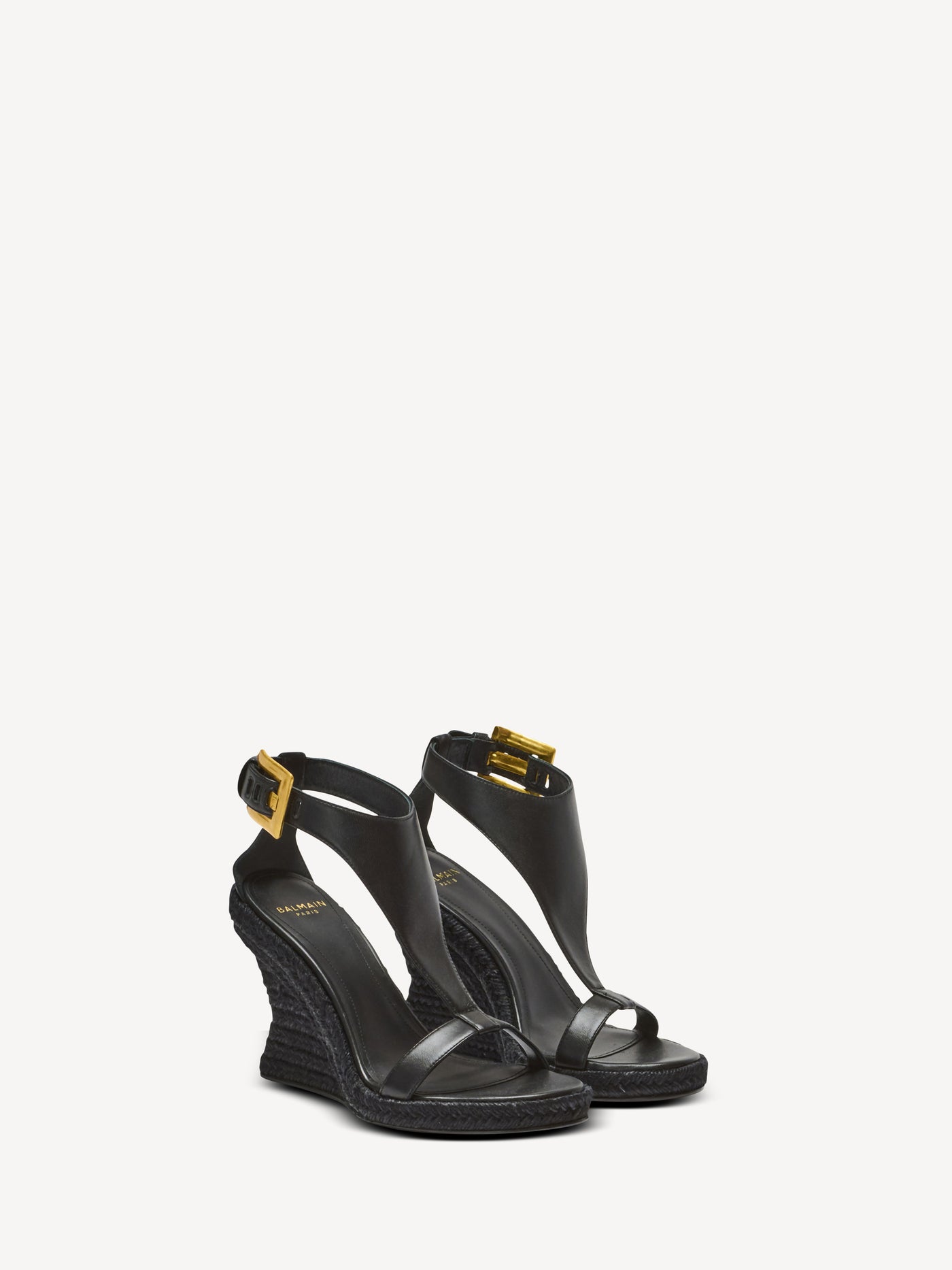 Anthem wedge lambskin espadrilles