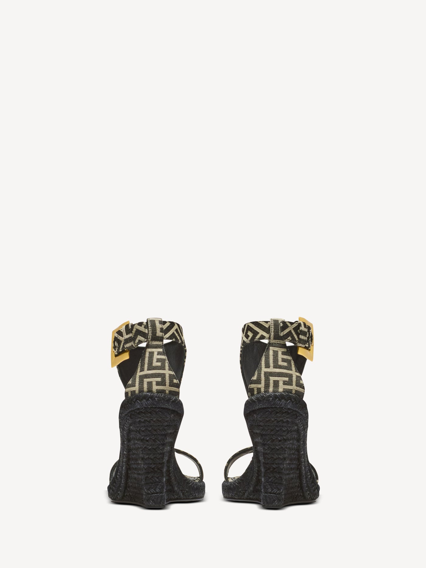 Anthem wedge espadrilles in monogram jacquard
