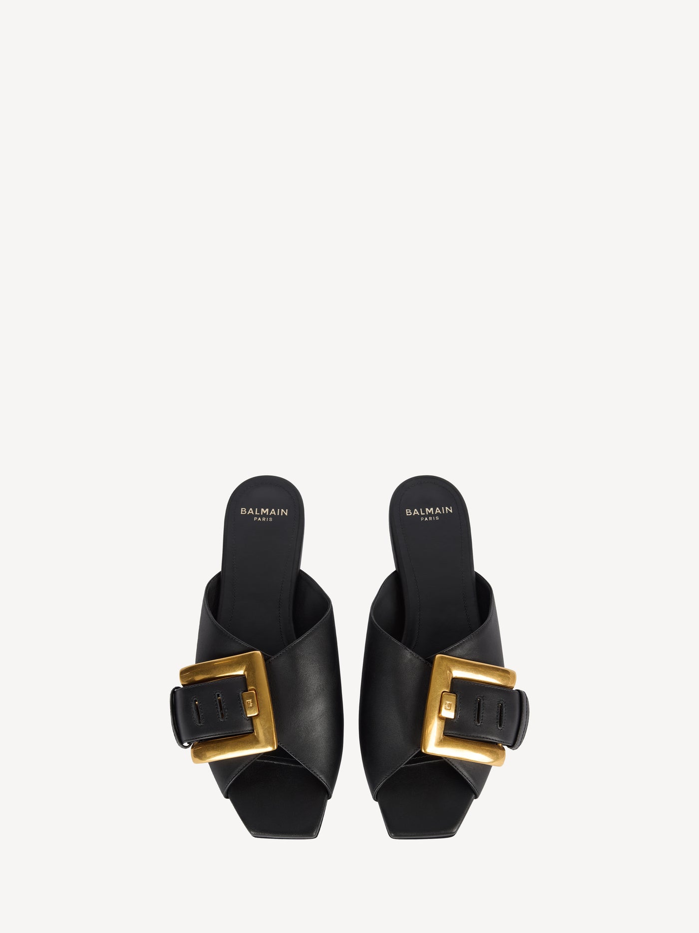 Sandales plates Anthem en cuir de veau