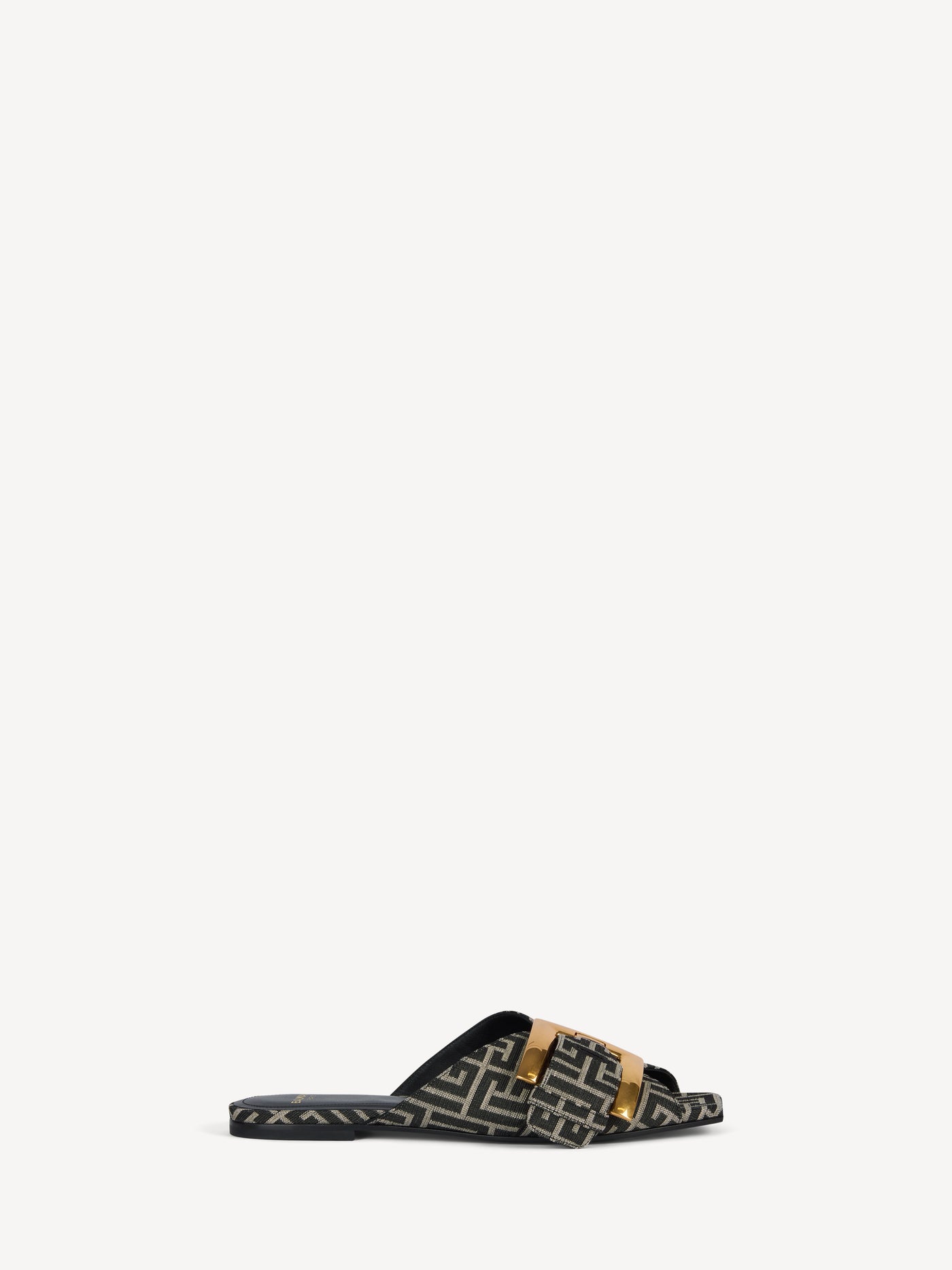 Sandales plates Anthem en jacquard monogramme