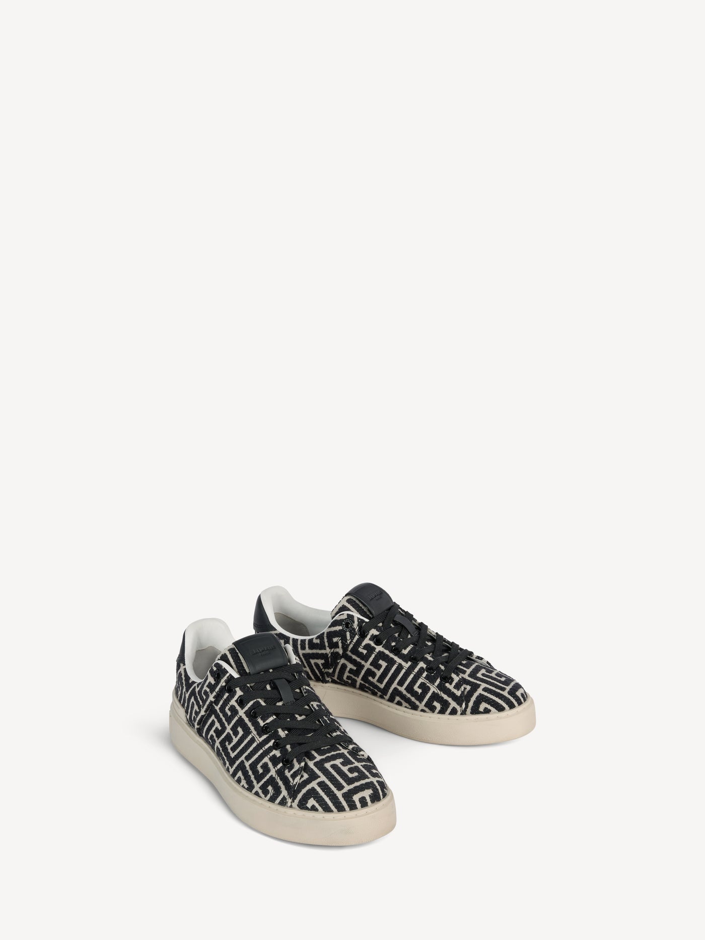 Baskets B-Court en jacquard monogramme