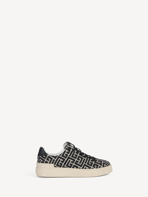Baskets B-Court en jacquard monogramme