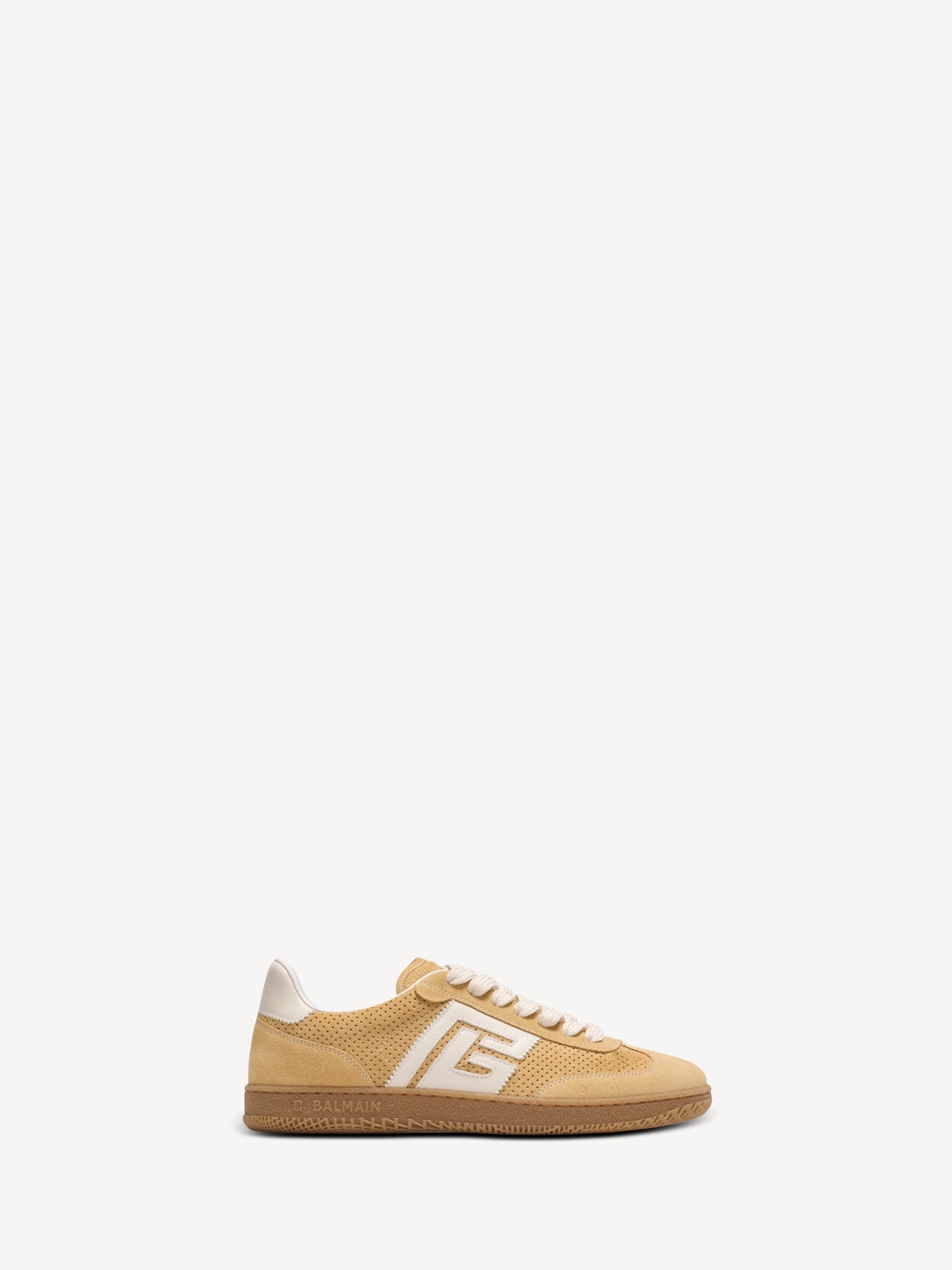 Suede Balmain Swan trainers