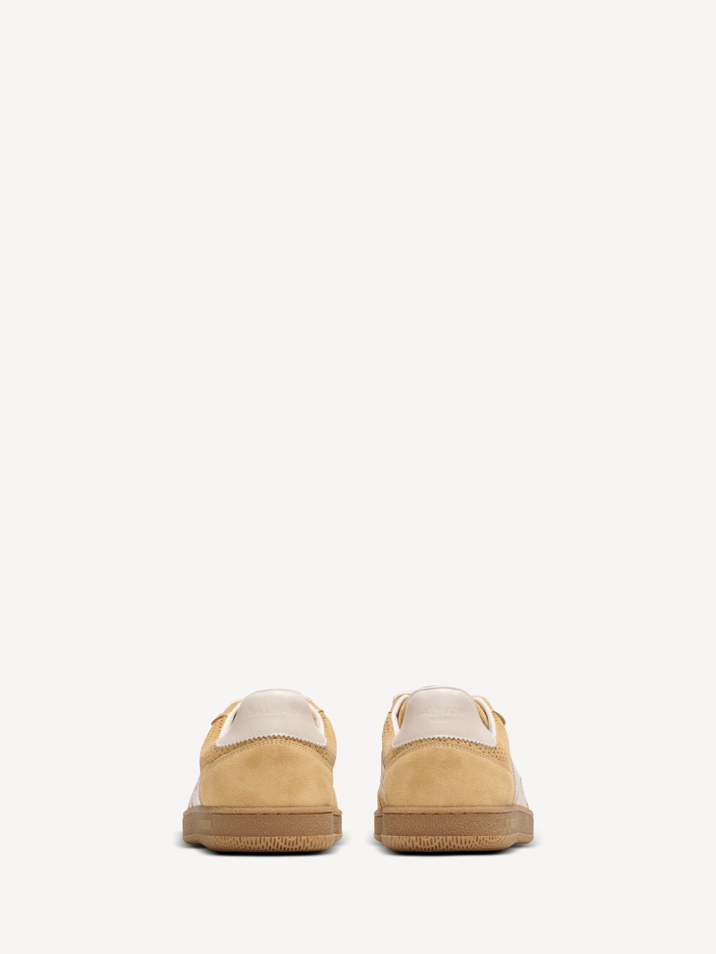 Suede Balmain Swan trainers
