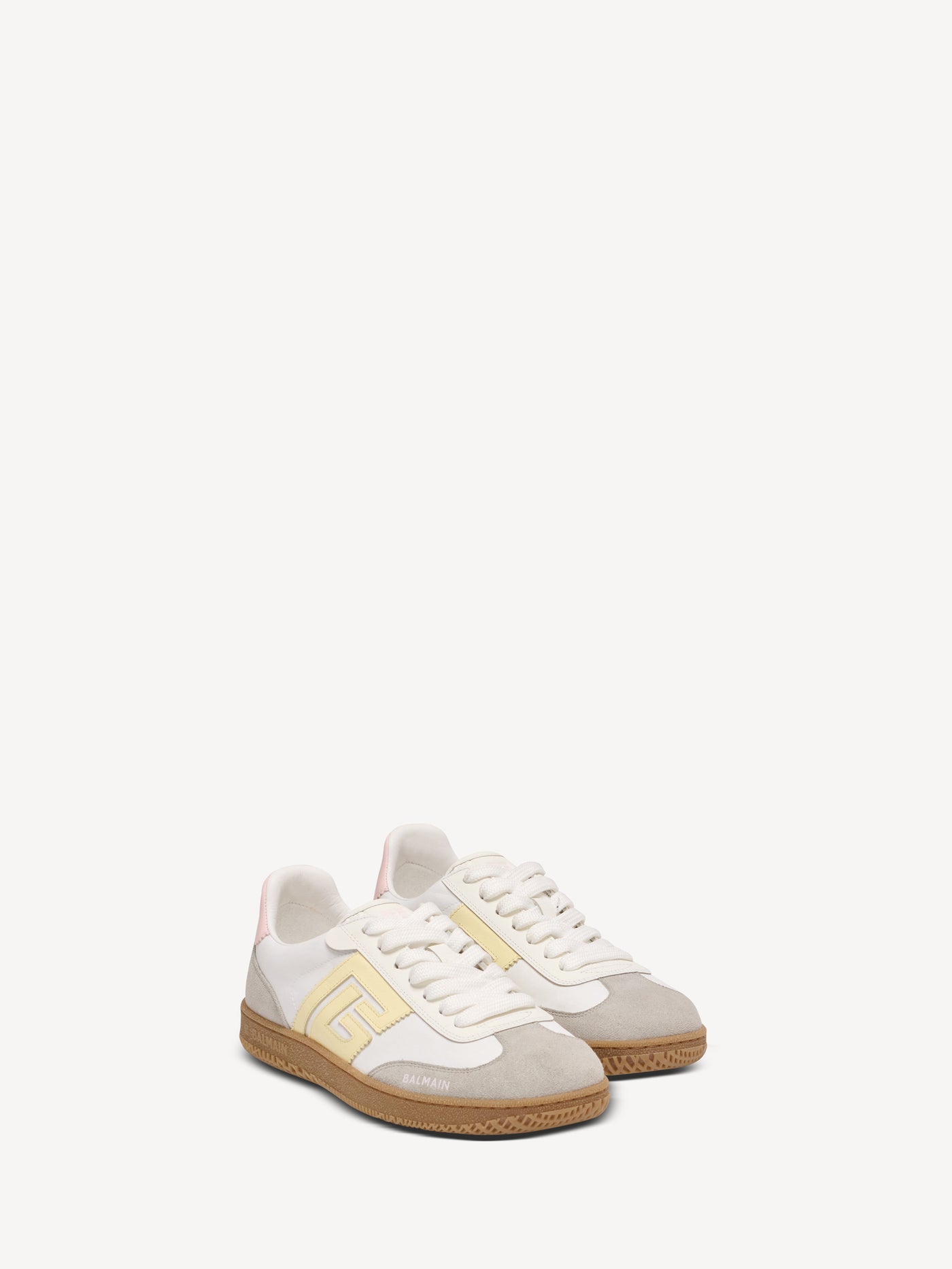 Zapatillas Swan de piel de becerro y nailon