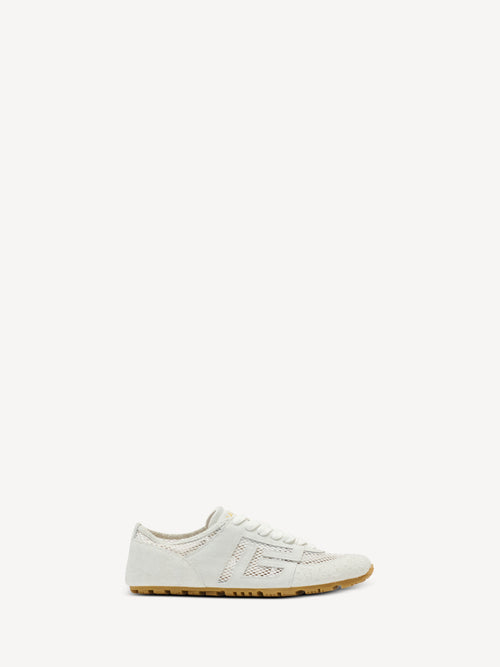 Racer 45 trainers in calfskin, suede and nylon