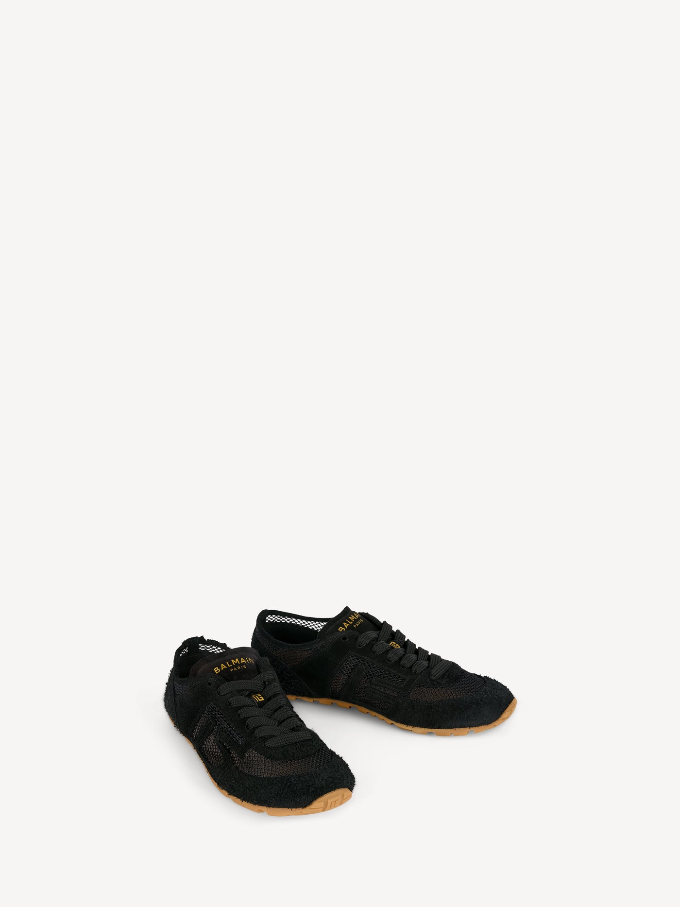 Racer 45 trainers in calfskin, suede and nylon