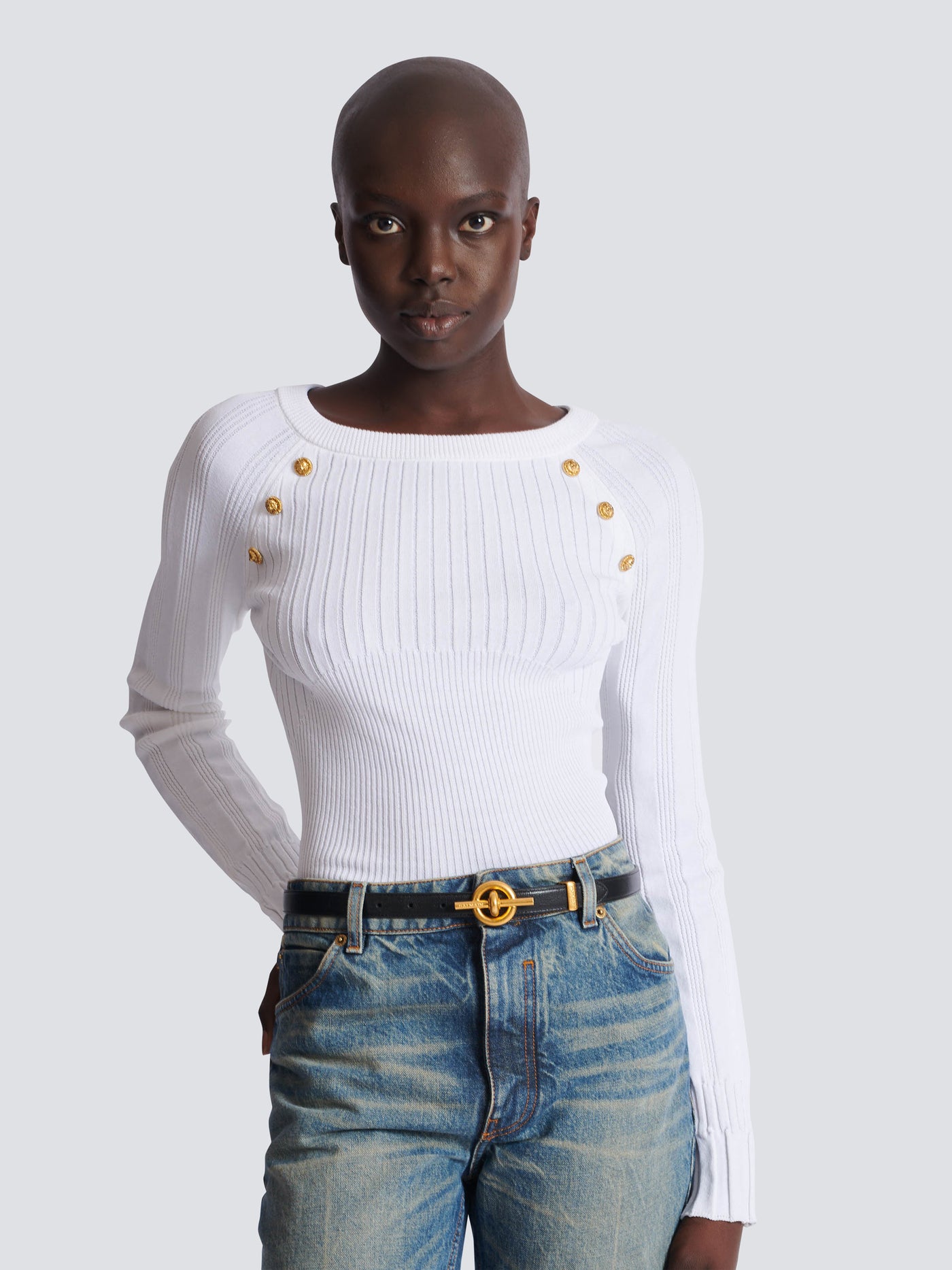 Calfskin T-Bar belt
