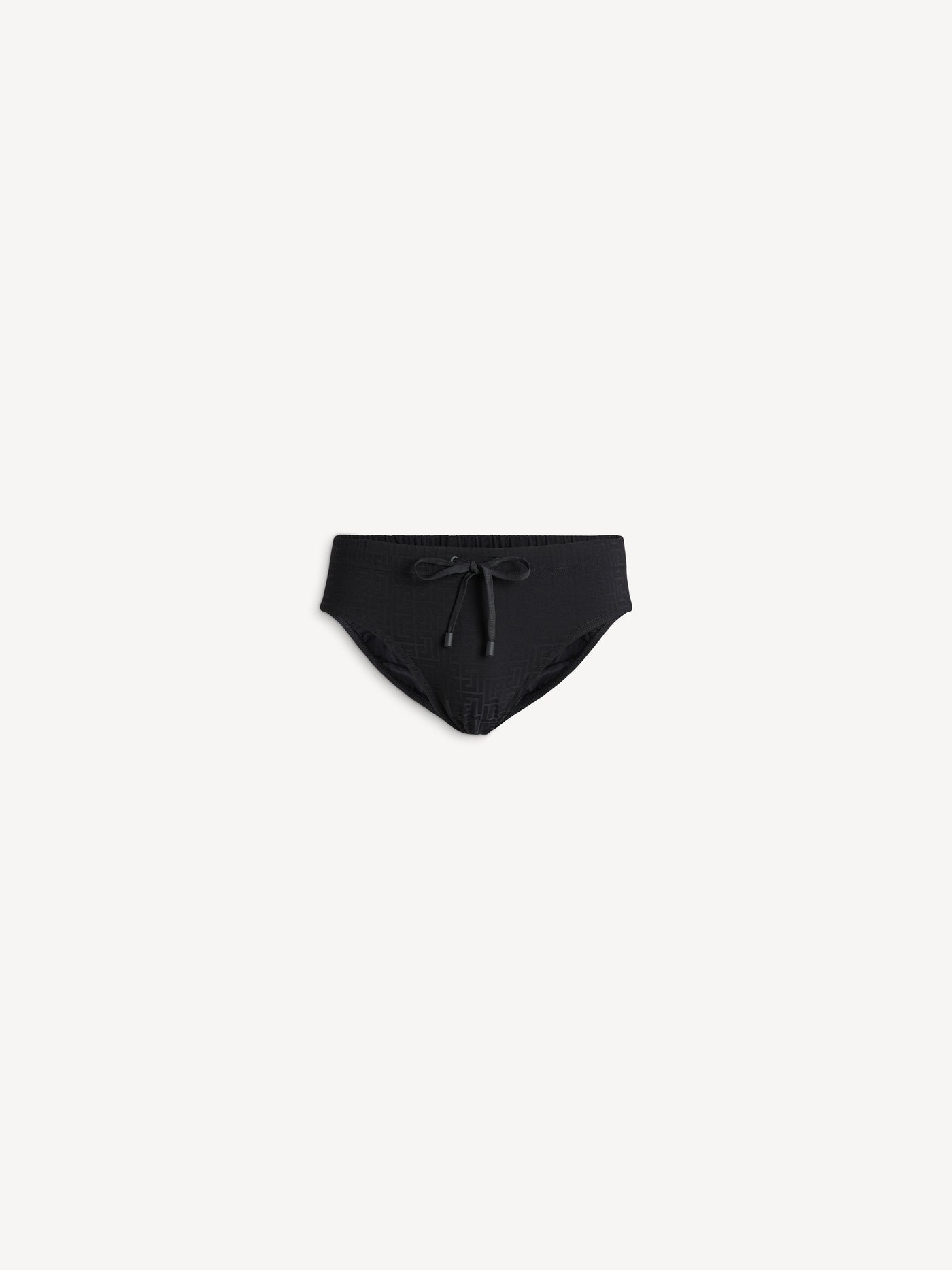 Monogramm Badeslip aus Nylon-Elasthan