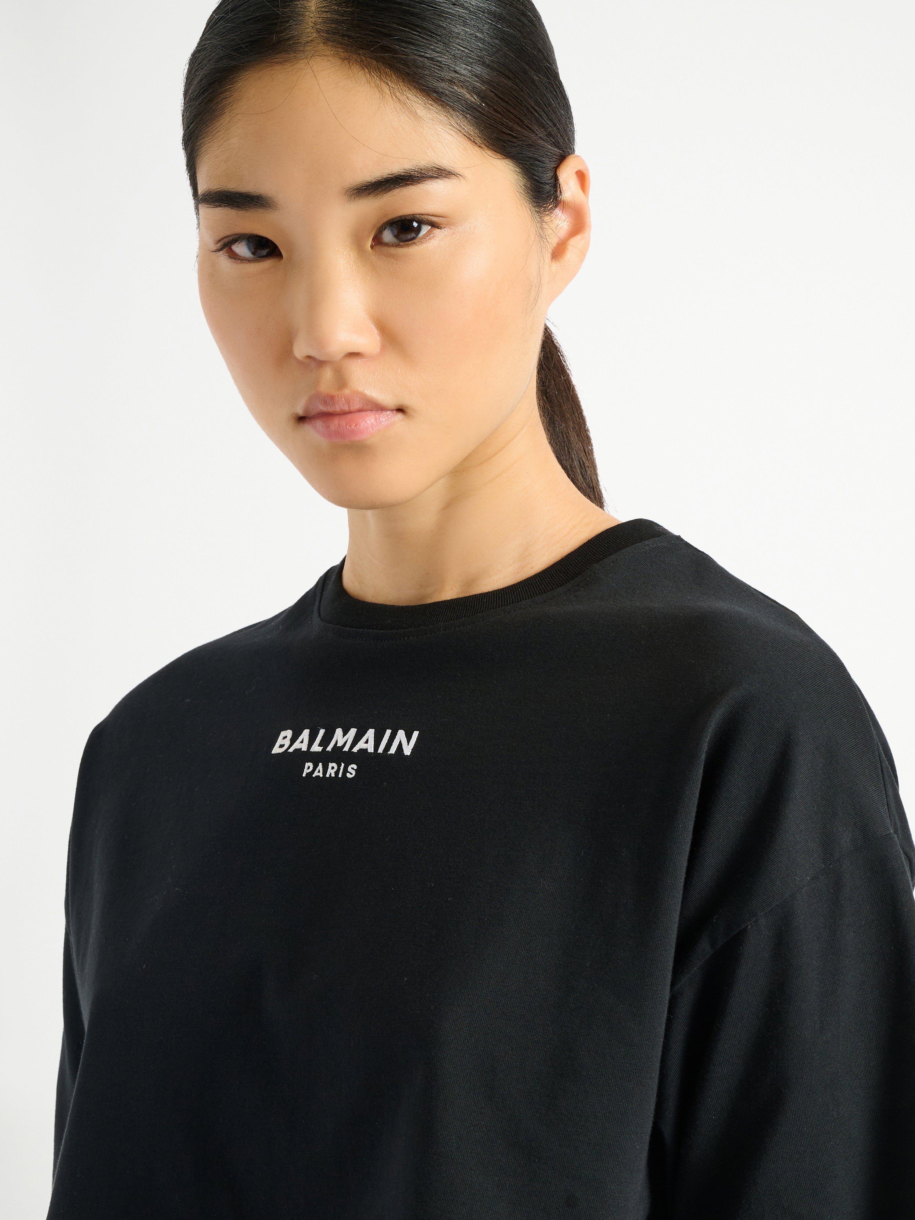 BALMAIN paris Tシャツ Balmain T-shirt Paris Clearance Black