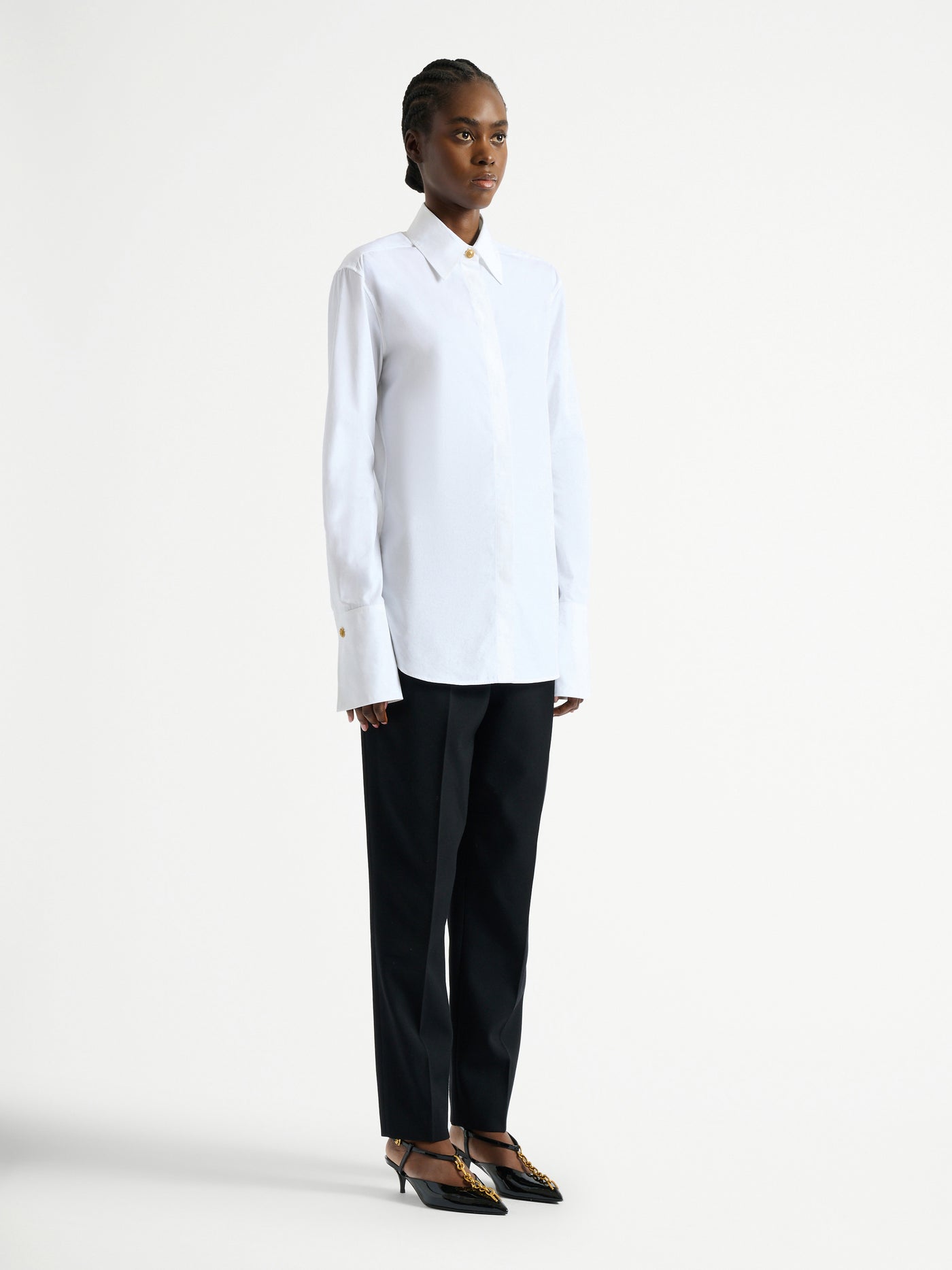Hemd aus Baumwollpopeline