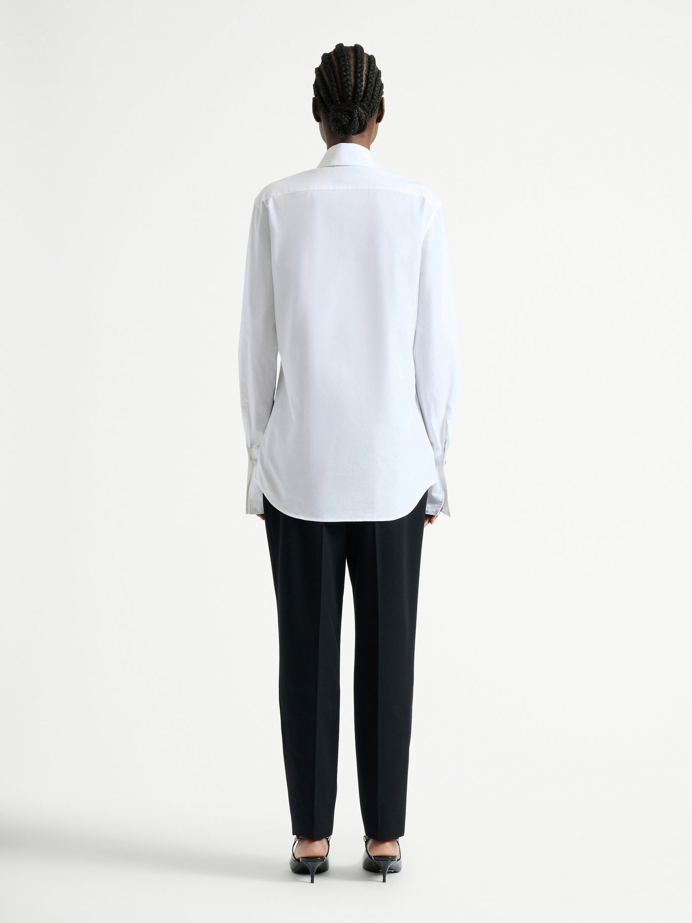 Cotton poplin shirt