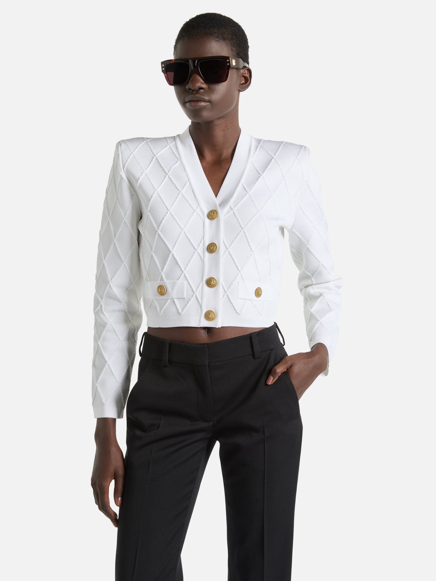 Kurzer Cardigan