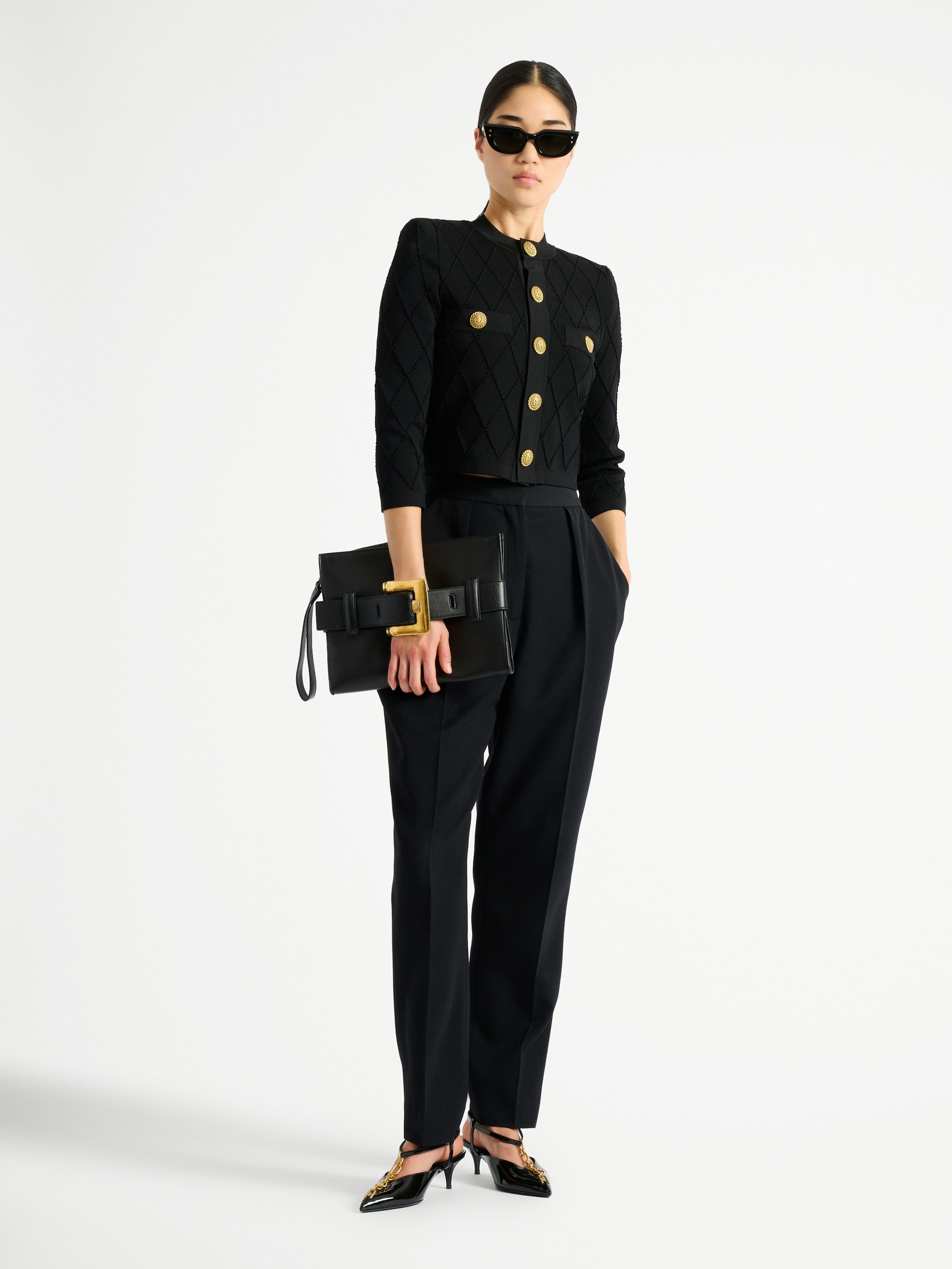 Balmain ショルダーボタン　ニット　36 Knitwear Women