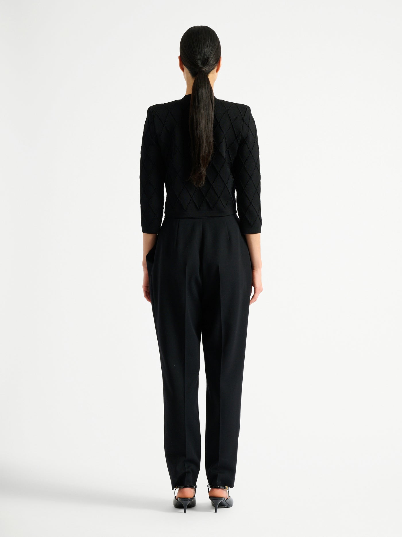 Cardigan court en maille