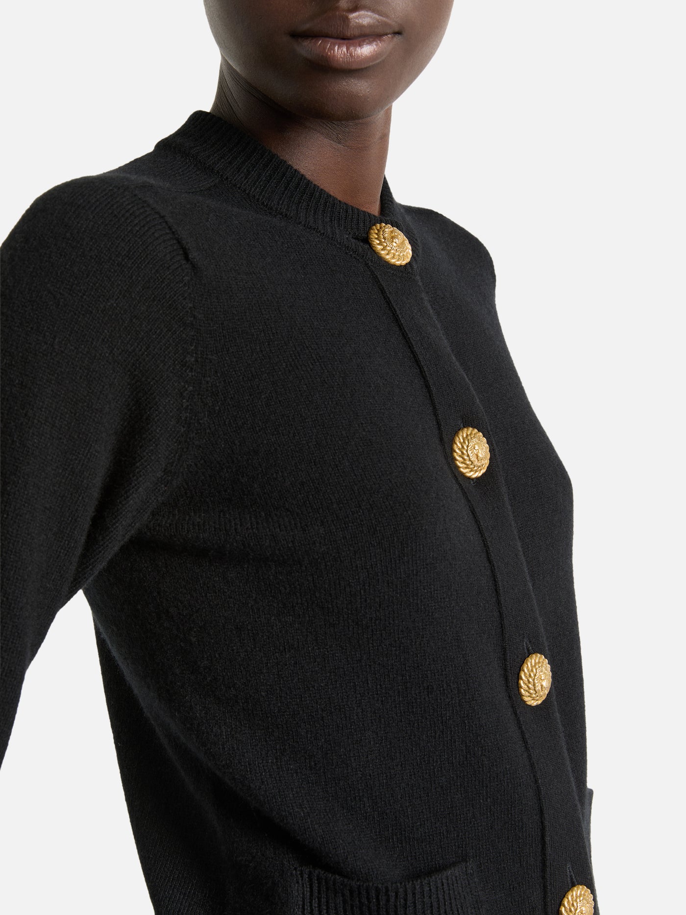 Cardigan en éco-cachemire